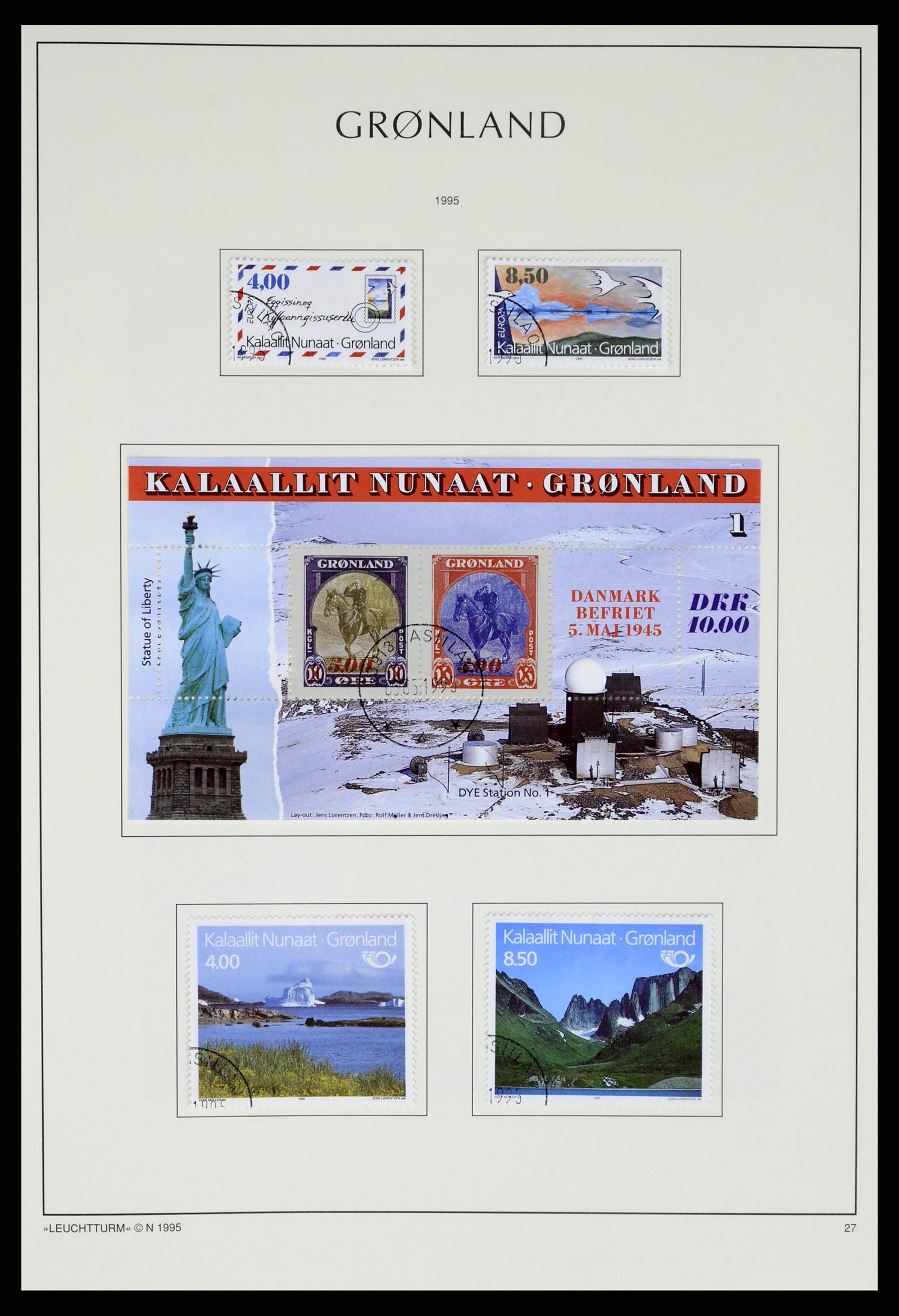 37372 047 - Postzegelverzameling 37372 Groenland 1938-2004.