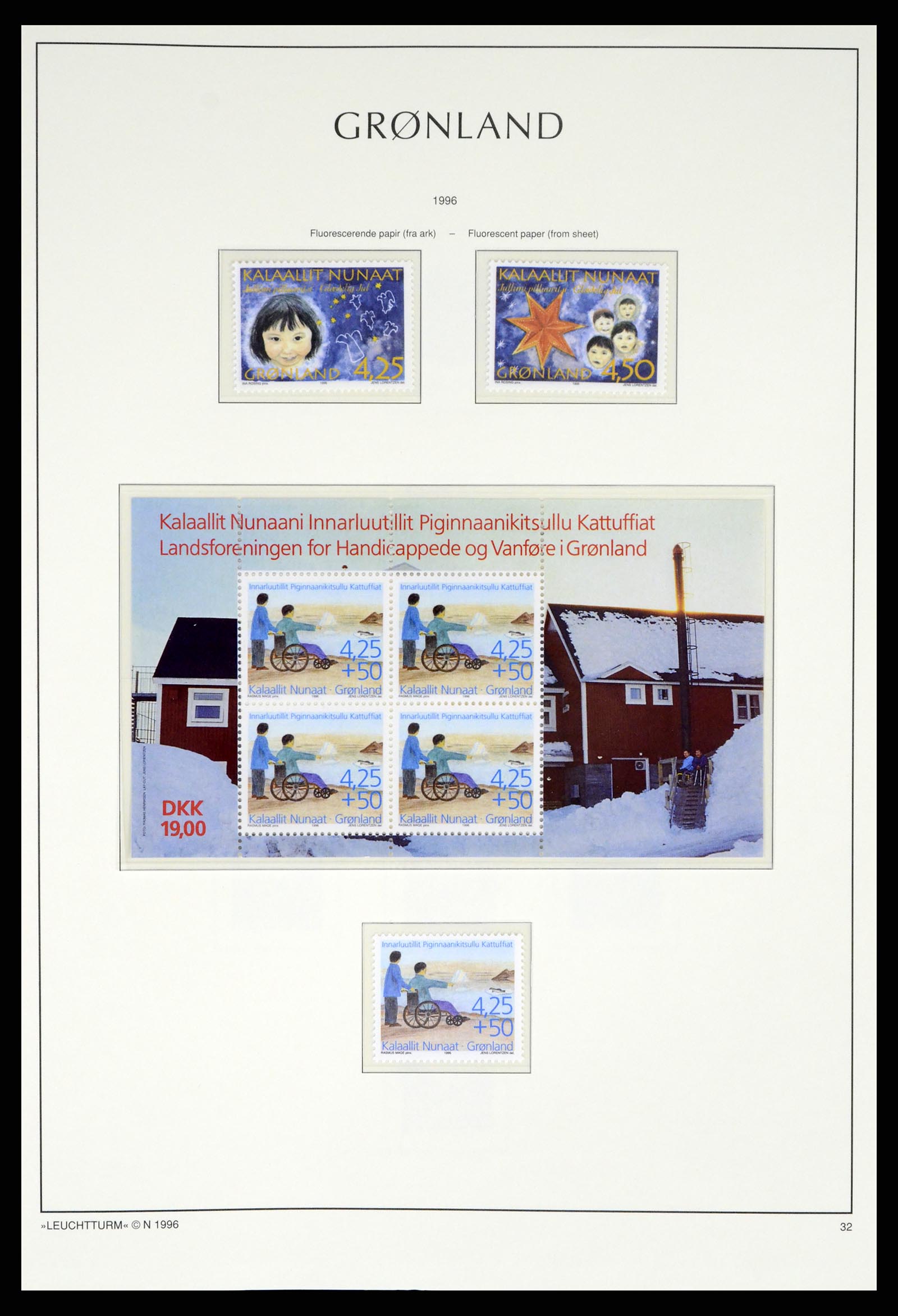 37372 052 - Postzegelverzameling 37372 Groenland 1938-2004.