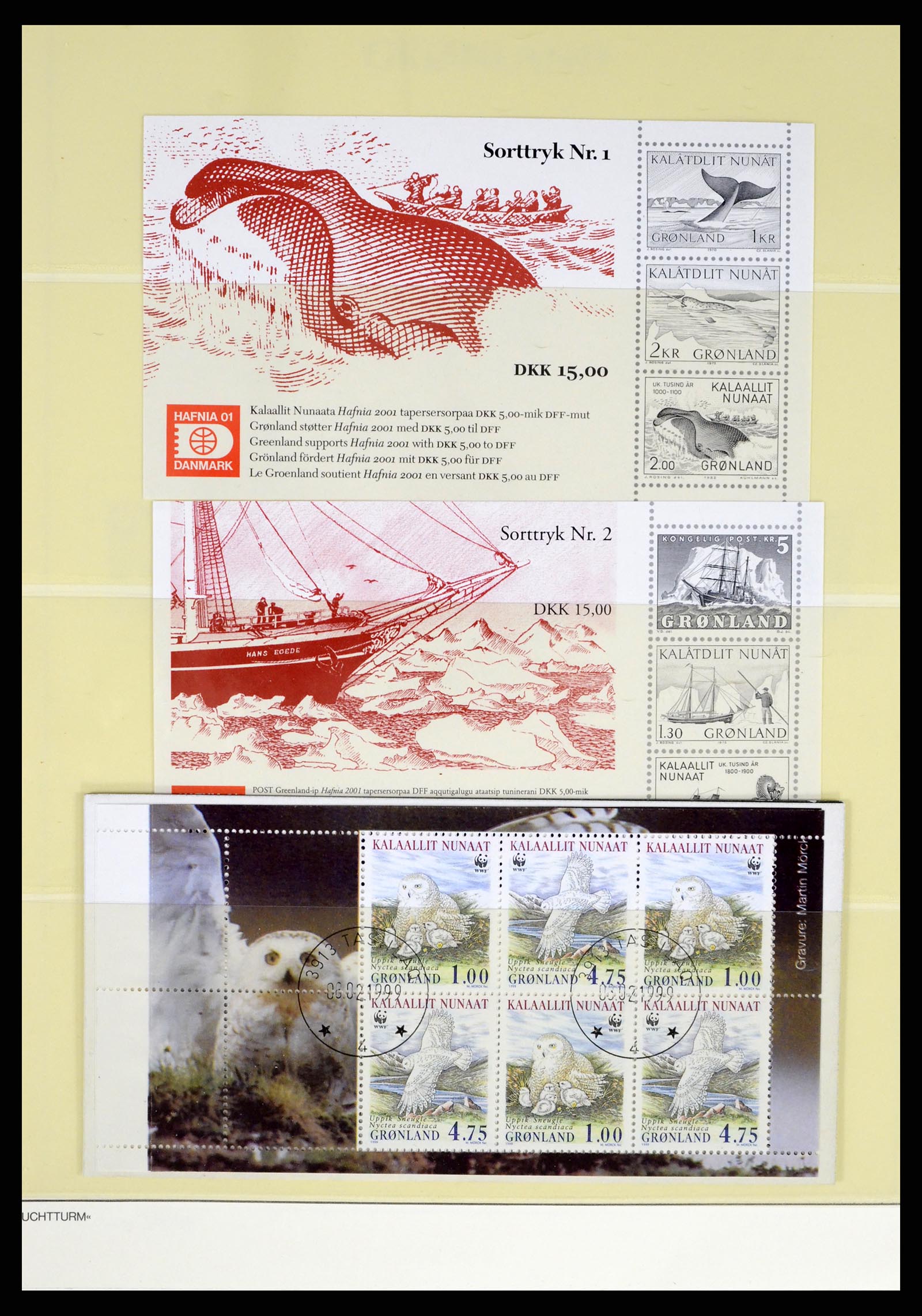 37372 076 - Postzegelverzameling 37372 Groenland 1938-2004.