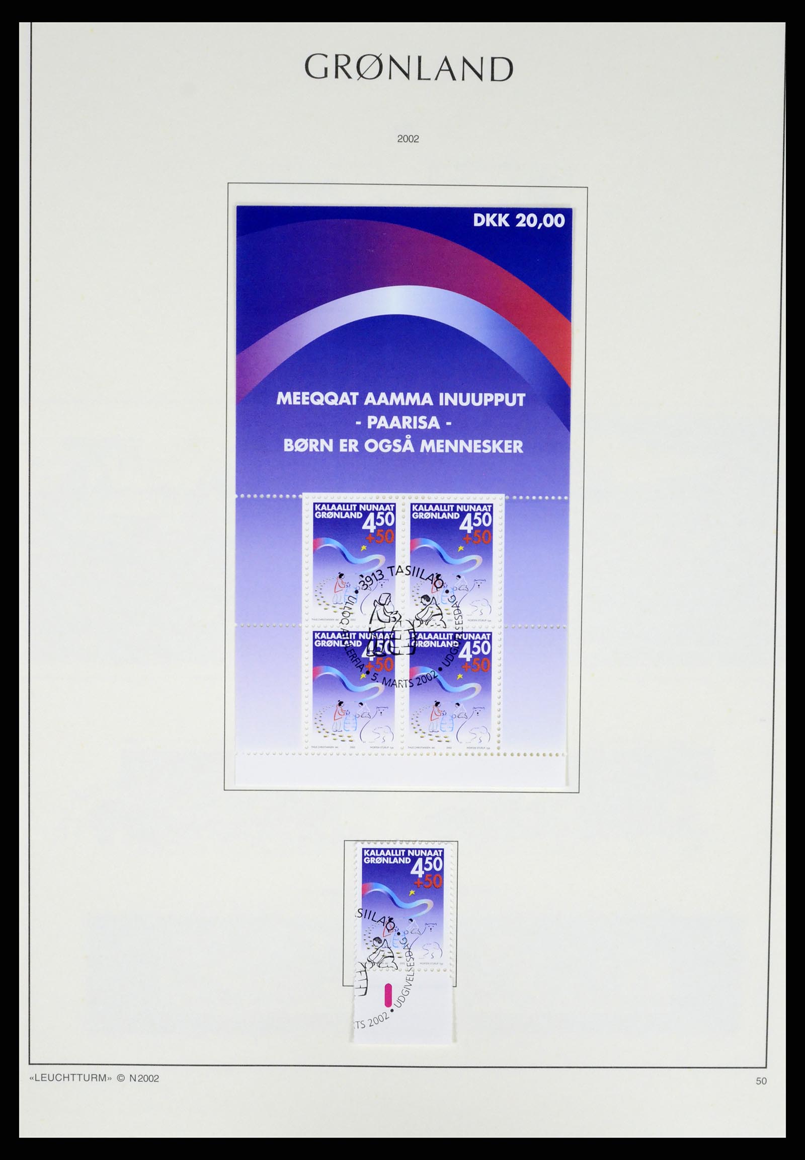 37372 091 - Postzegelverzameling 37372 Groenland 1938-2004.