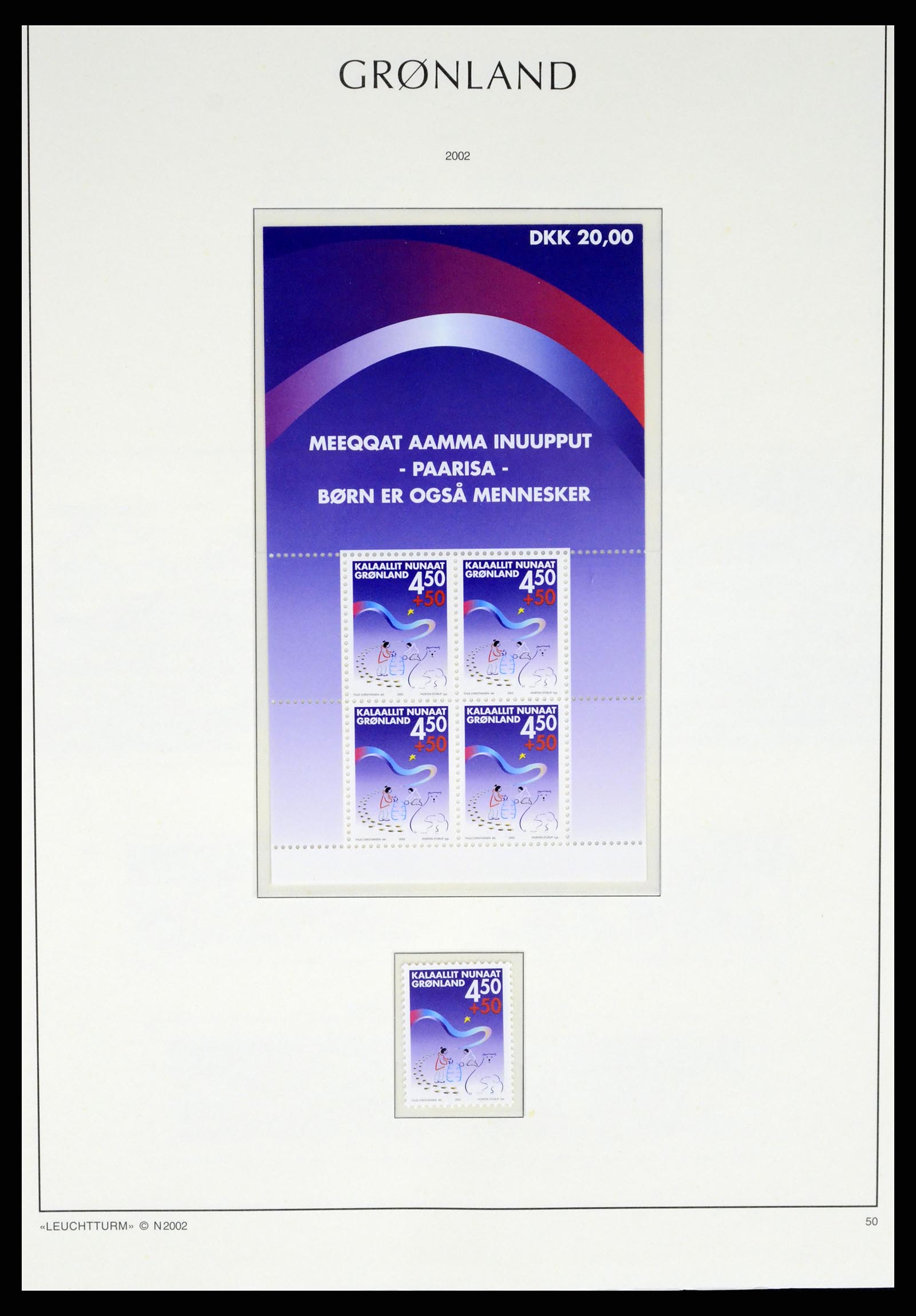 37372 094 - Postzegelverzameling 37372 Groenland 1938-2004.