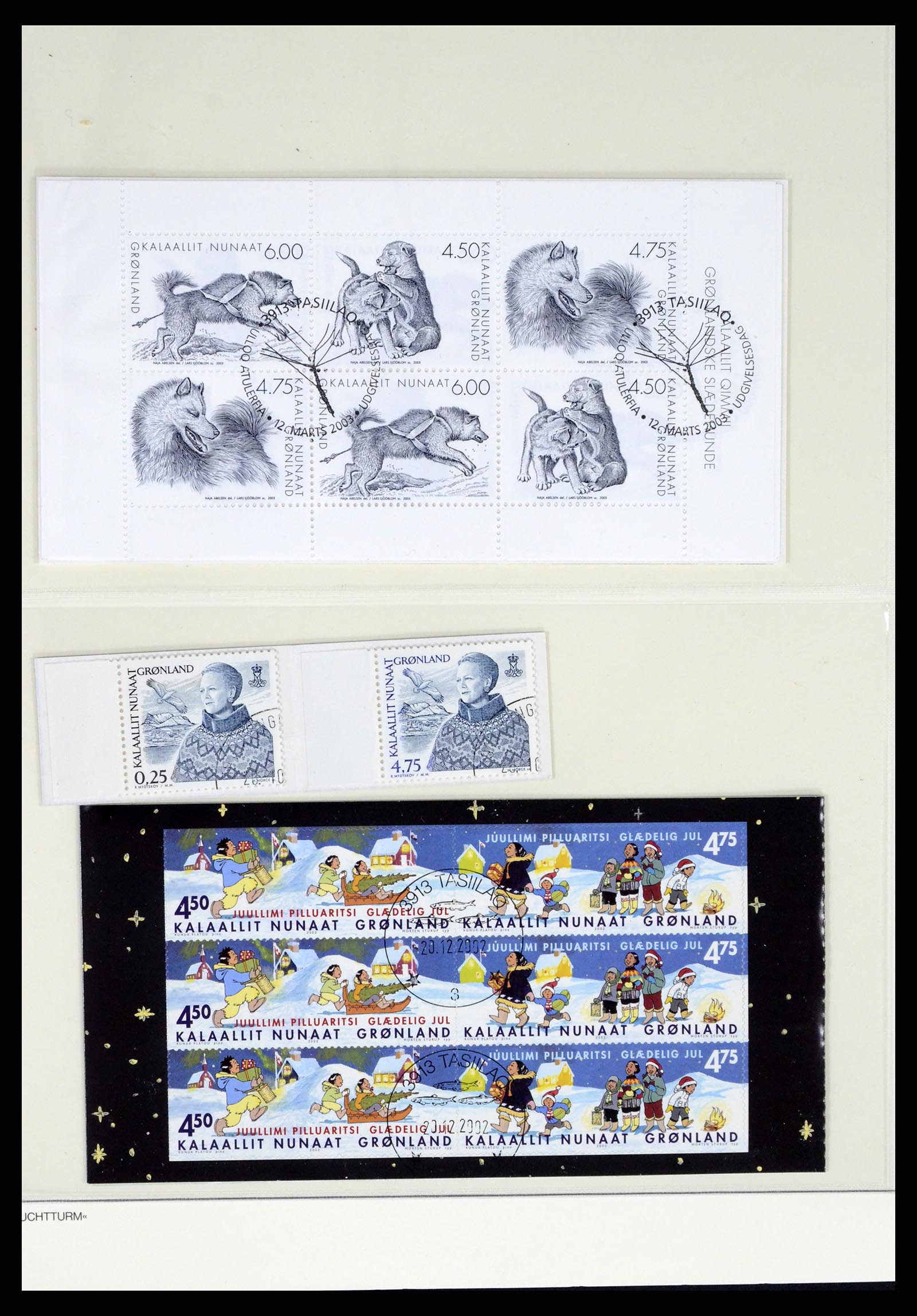 37372 096 - Postzegelverzameling 37372 Groenland 1938-2004.