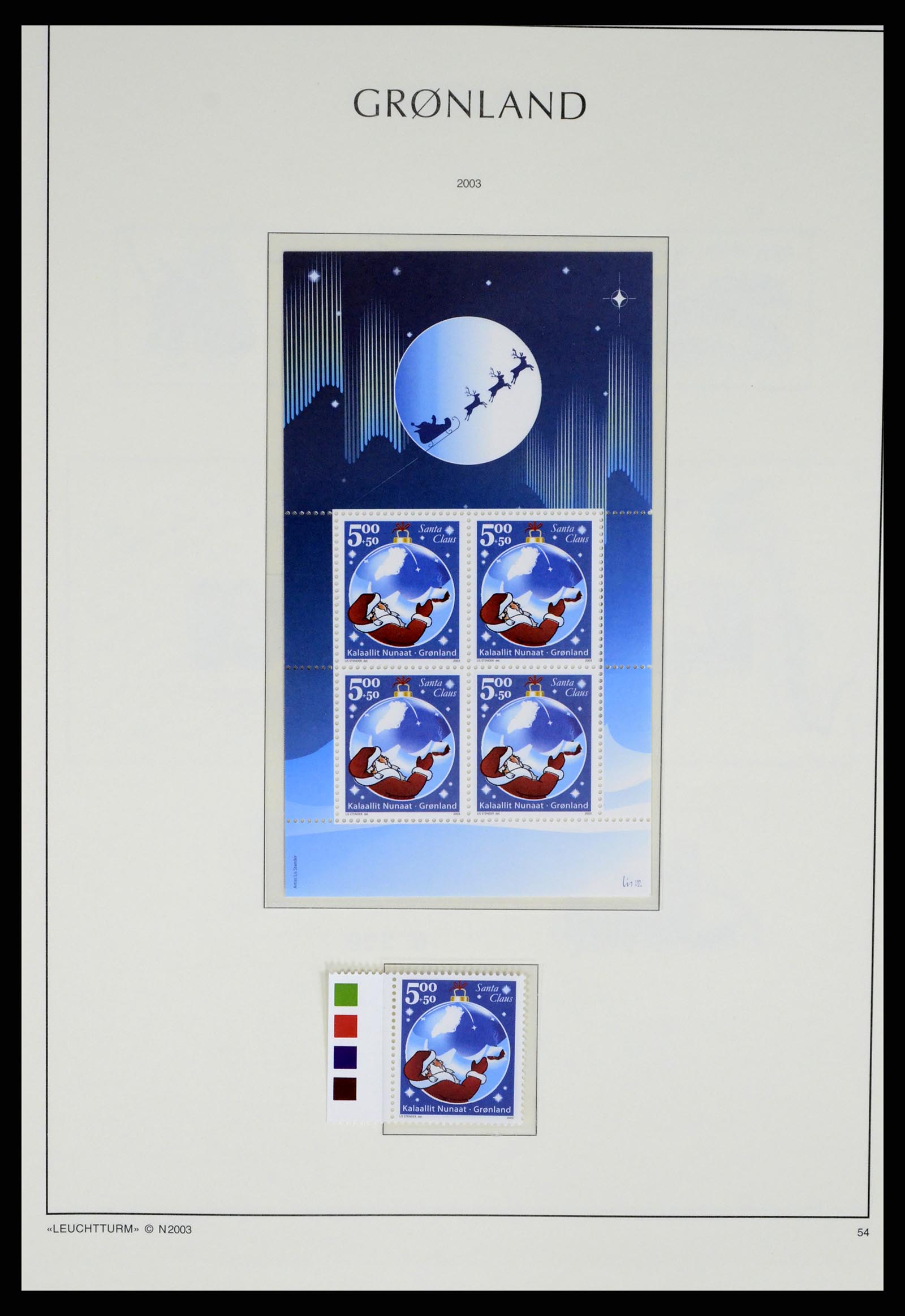37372 099 - Postzegelverzameling 37372 Groenland 1938-2004.