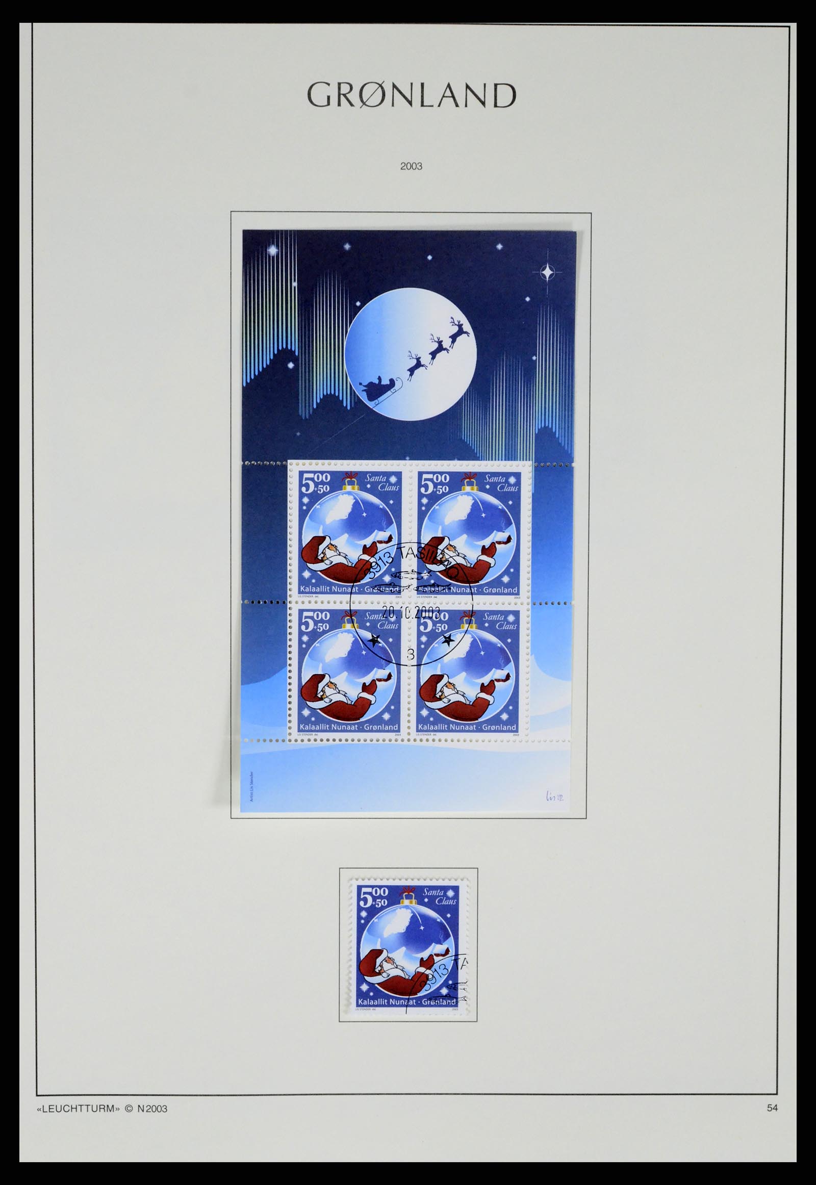 37372 102 - Postzegelverzameling 37372 Groenland 1938-2004.