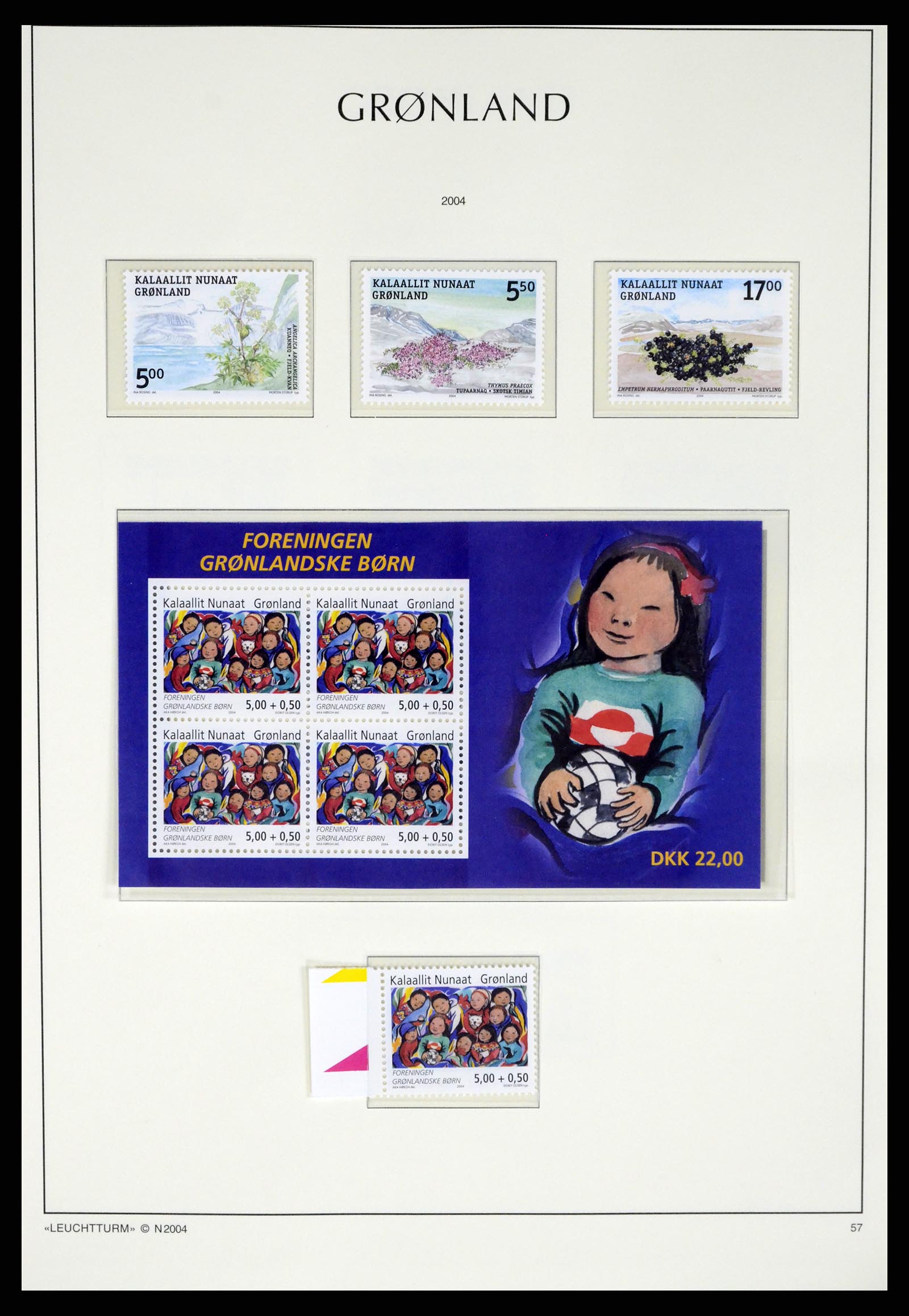 37372 106 - Postzegelverzameling 37372 Groenland 1938-2004.
