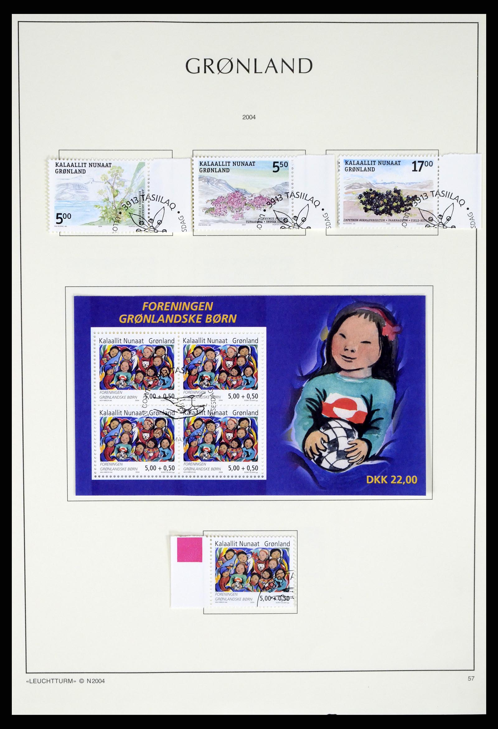 37372 110 - Postzegelverzameling 37372 Groenland 1938-2004.