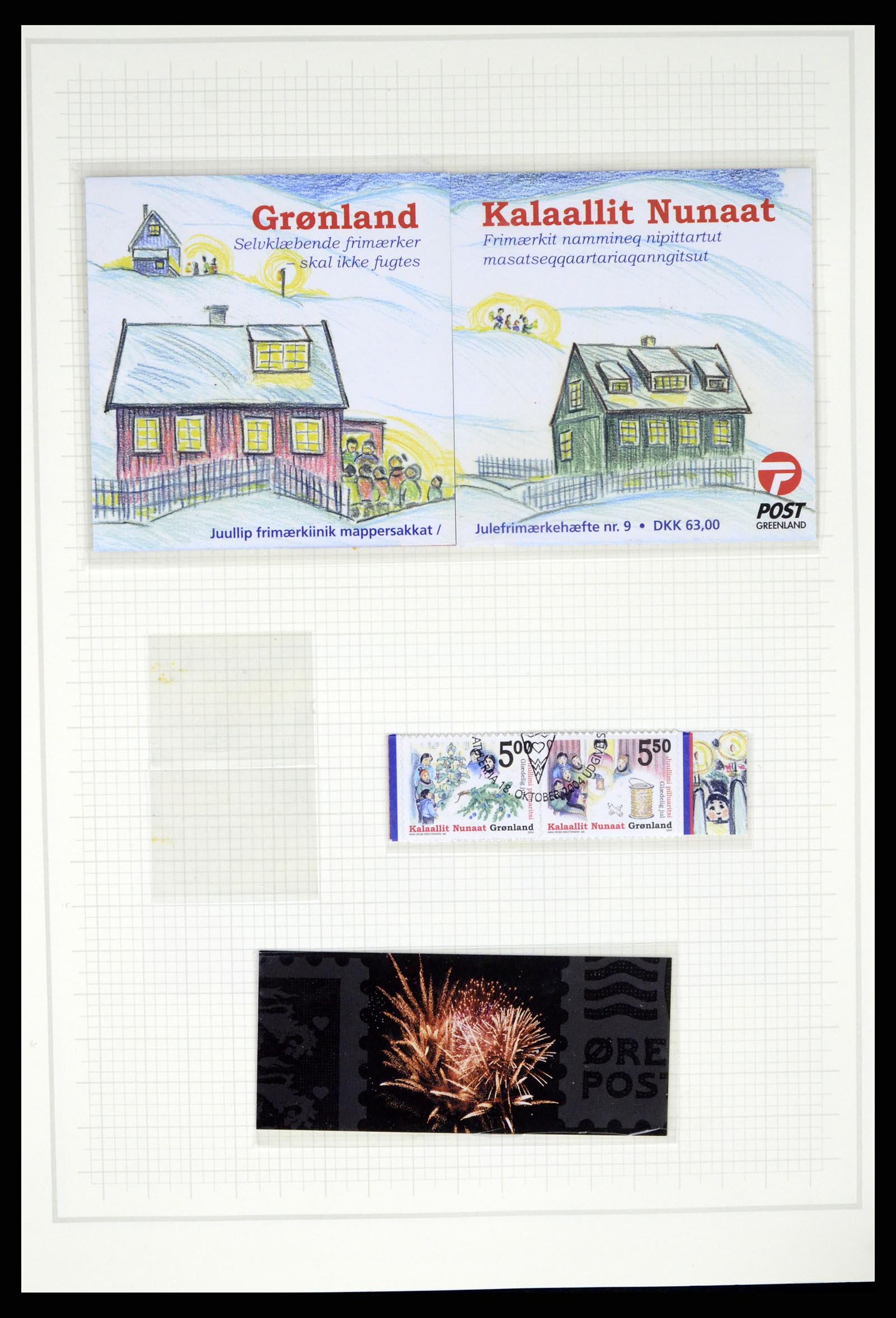 37372 112 - Postzegelverzameling 37372 Groenland 1938-2004.