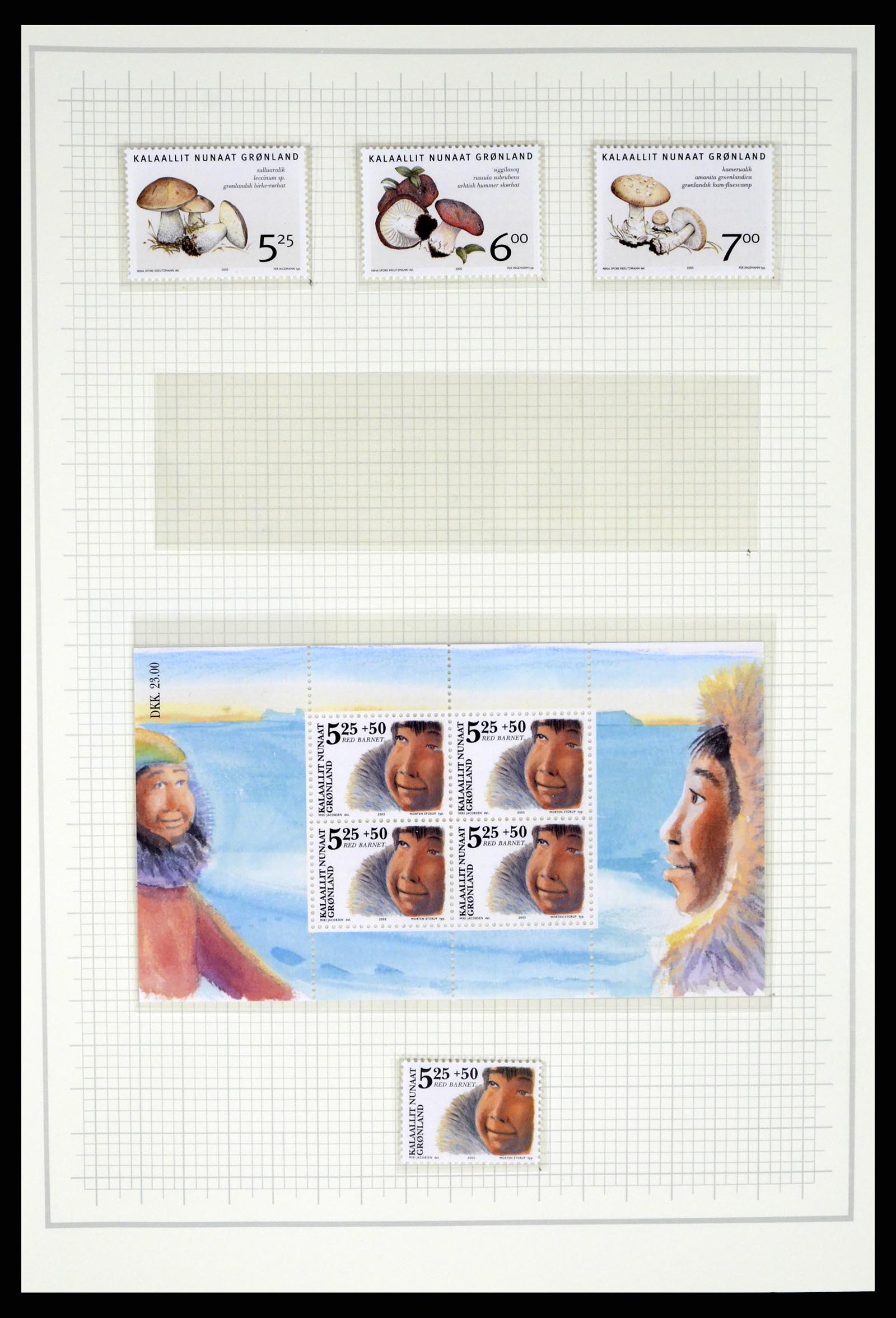 37372 113 - Postzegelverzameling 37372 Groenland 1938-2004.