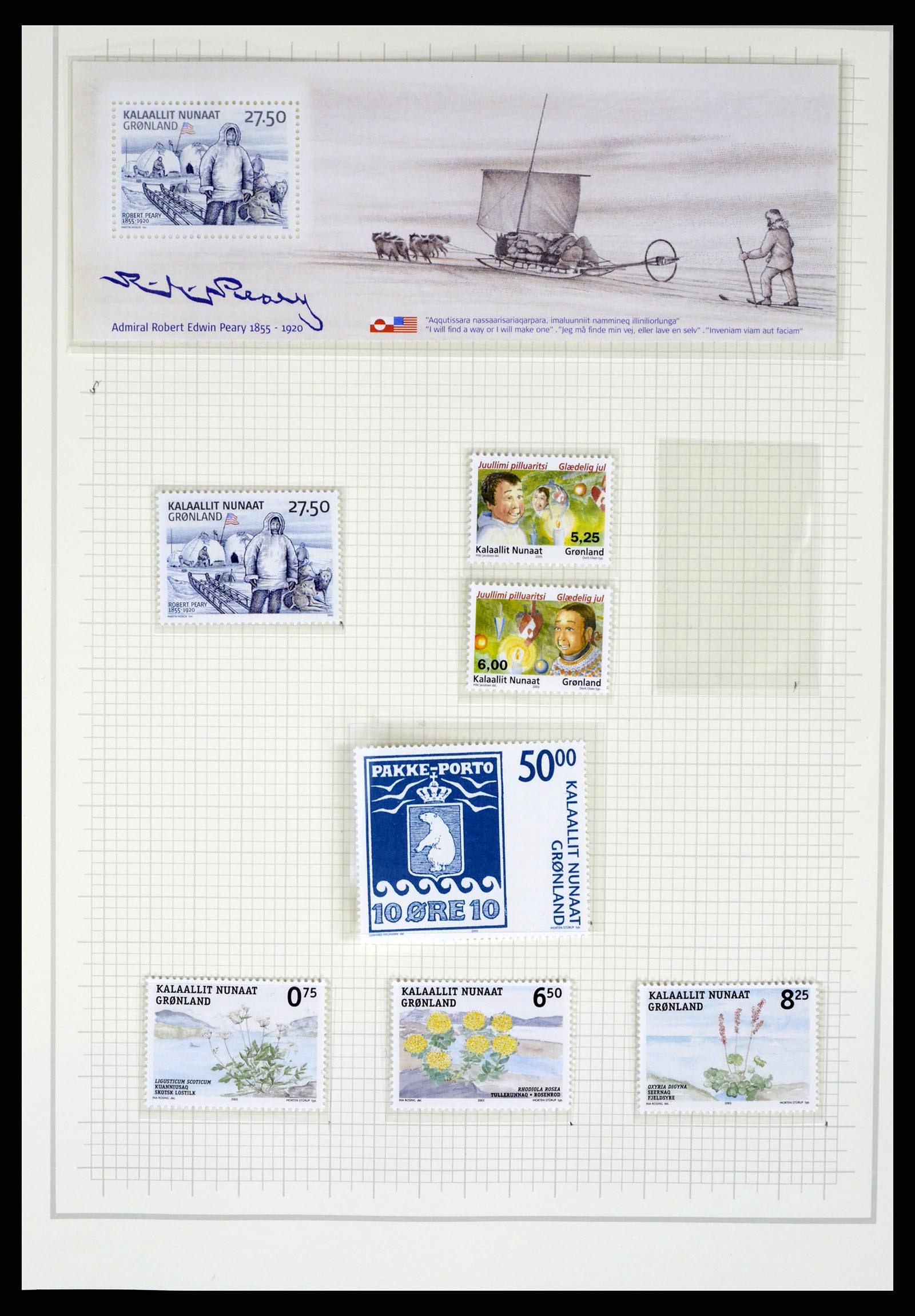 37372 115 - Postzegelverzameling 37372 Groenland 1938-2004.