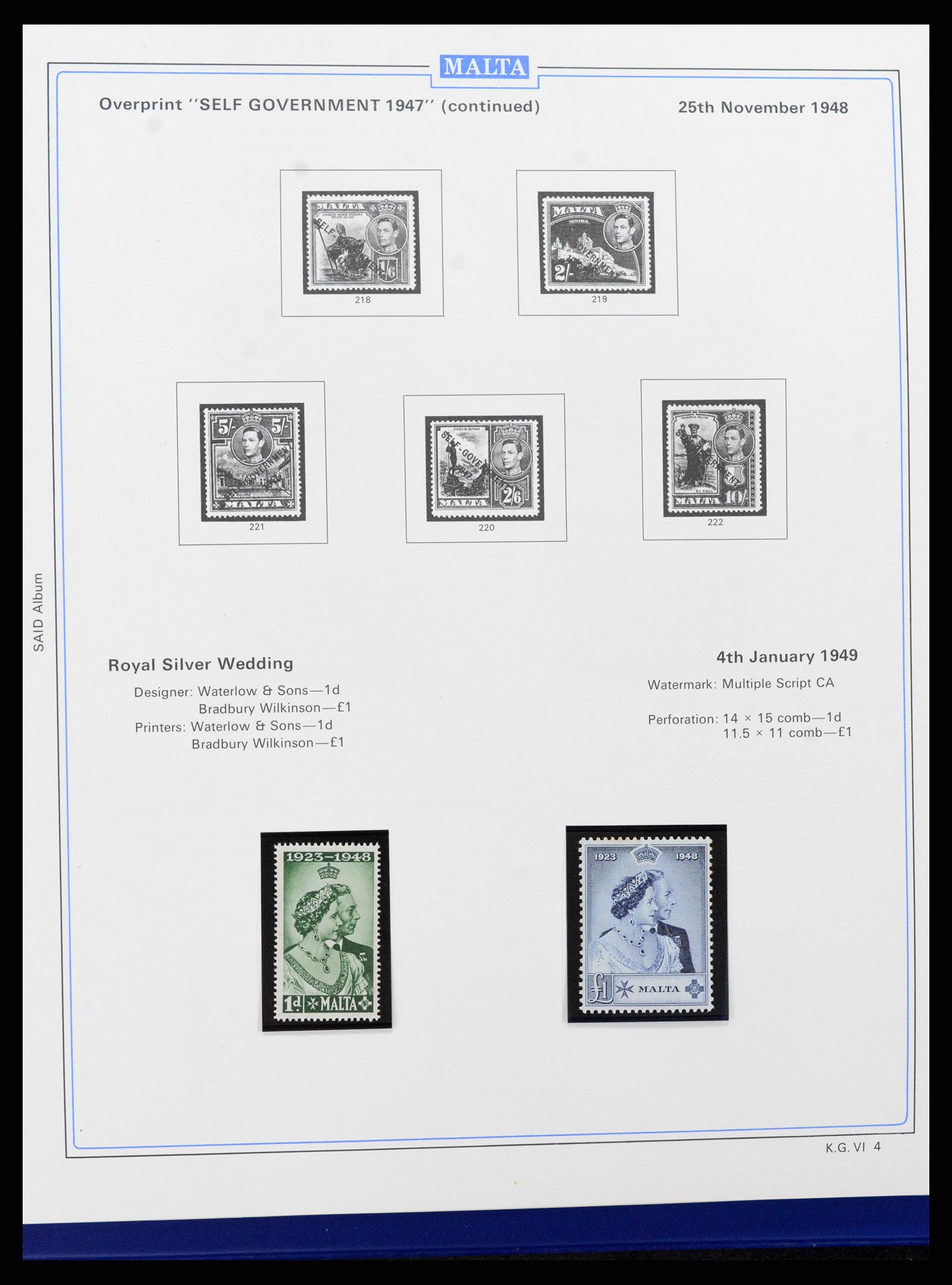 37374 018 - Stamp collection 37374 Malta 1885-2012.