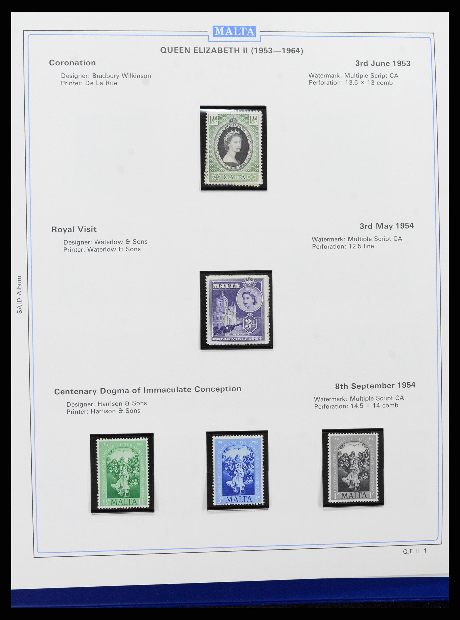 37374 021 - Postzegelverzameling 37374 Malta 1885-2012.