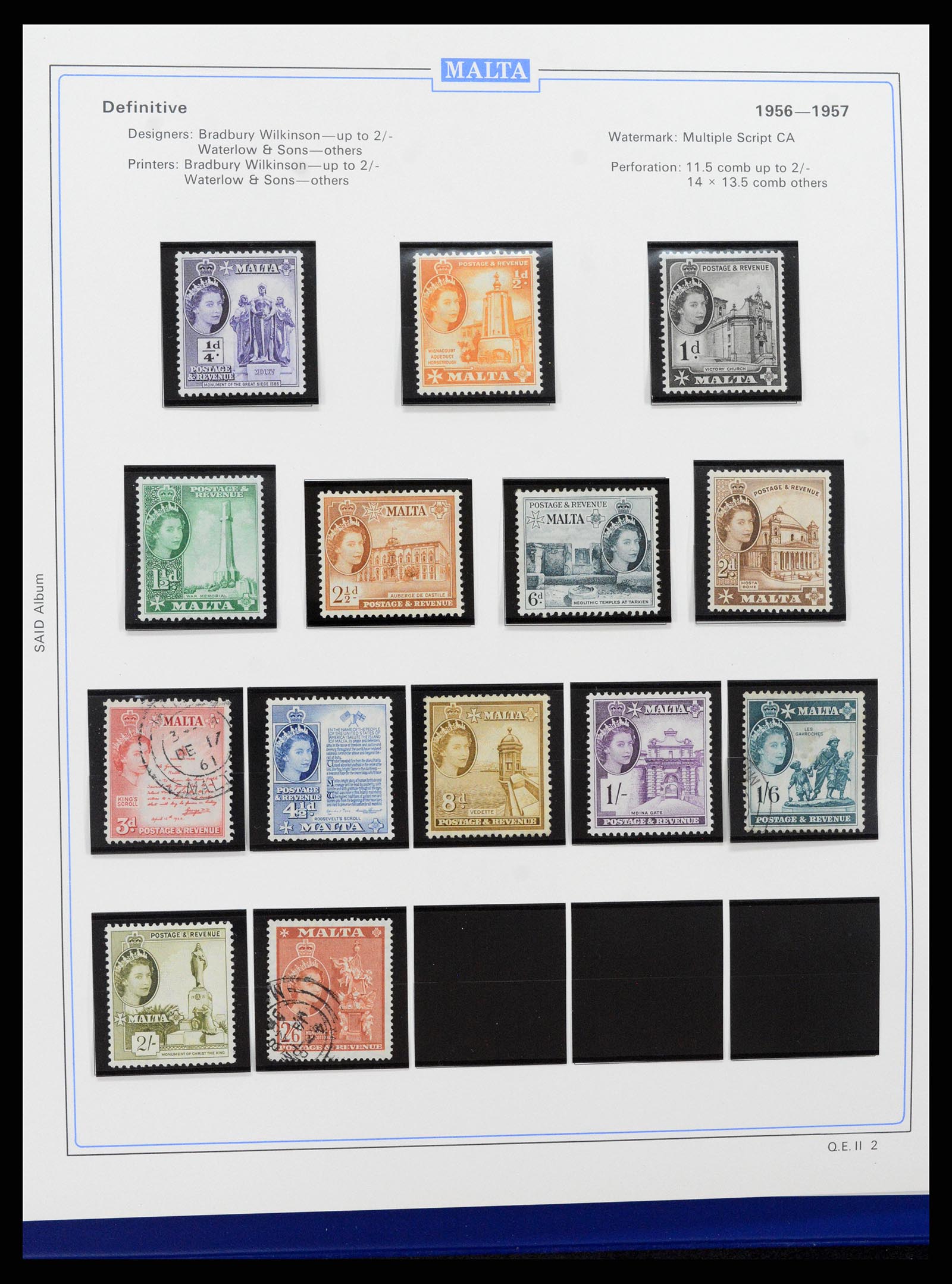37374 022 - Postzegelverzameling 37374 Malta 1885-2012.