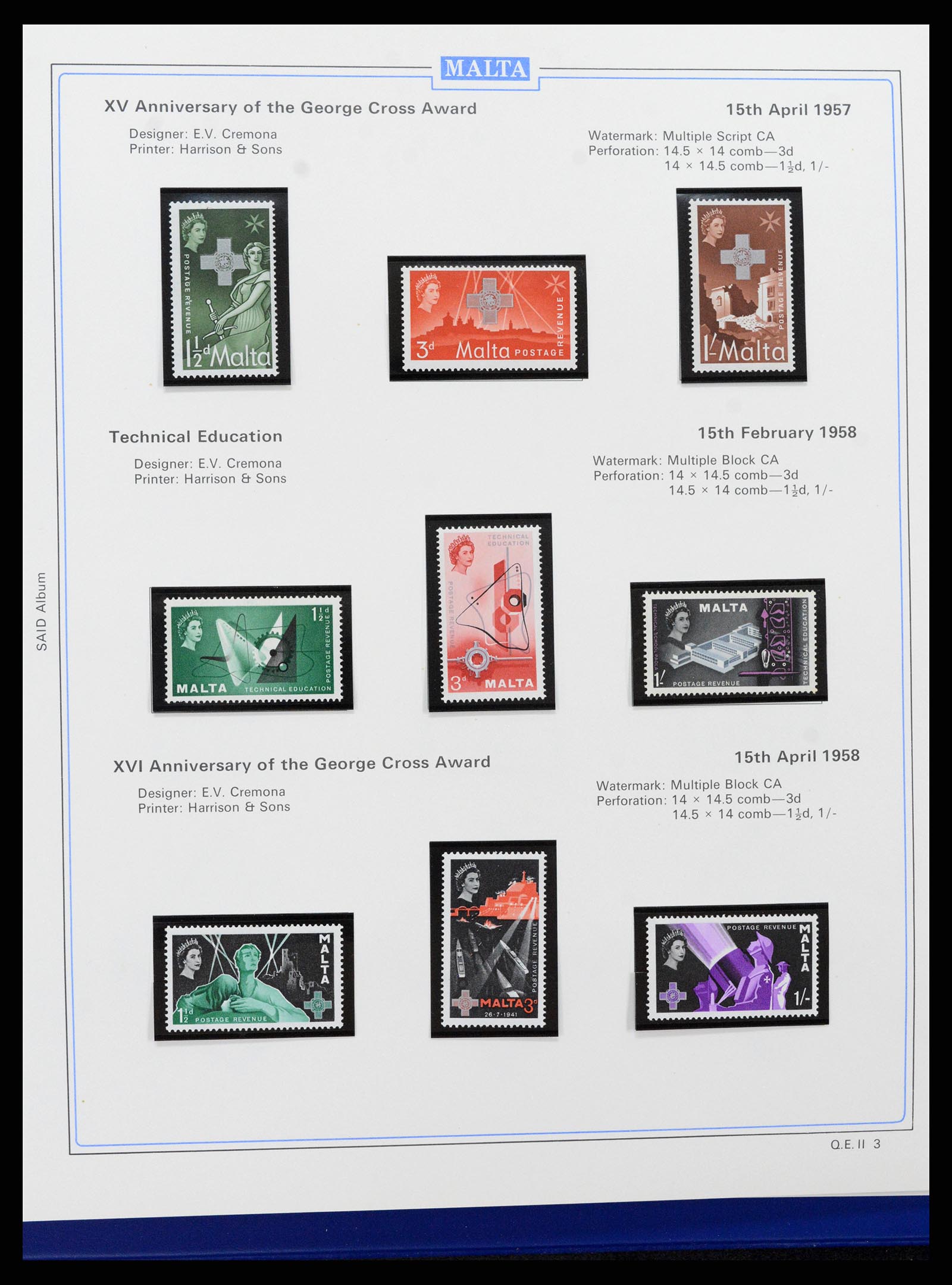 37374 023 - Postzegelverzameling 37374 Malta 1885-2012.