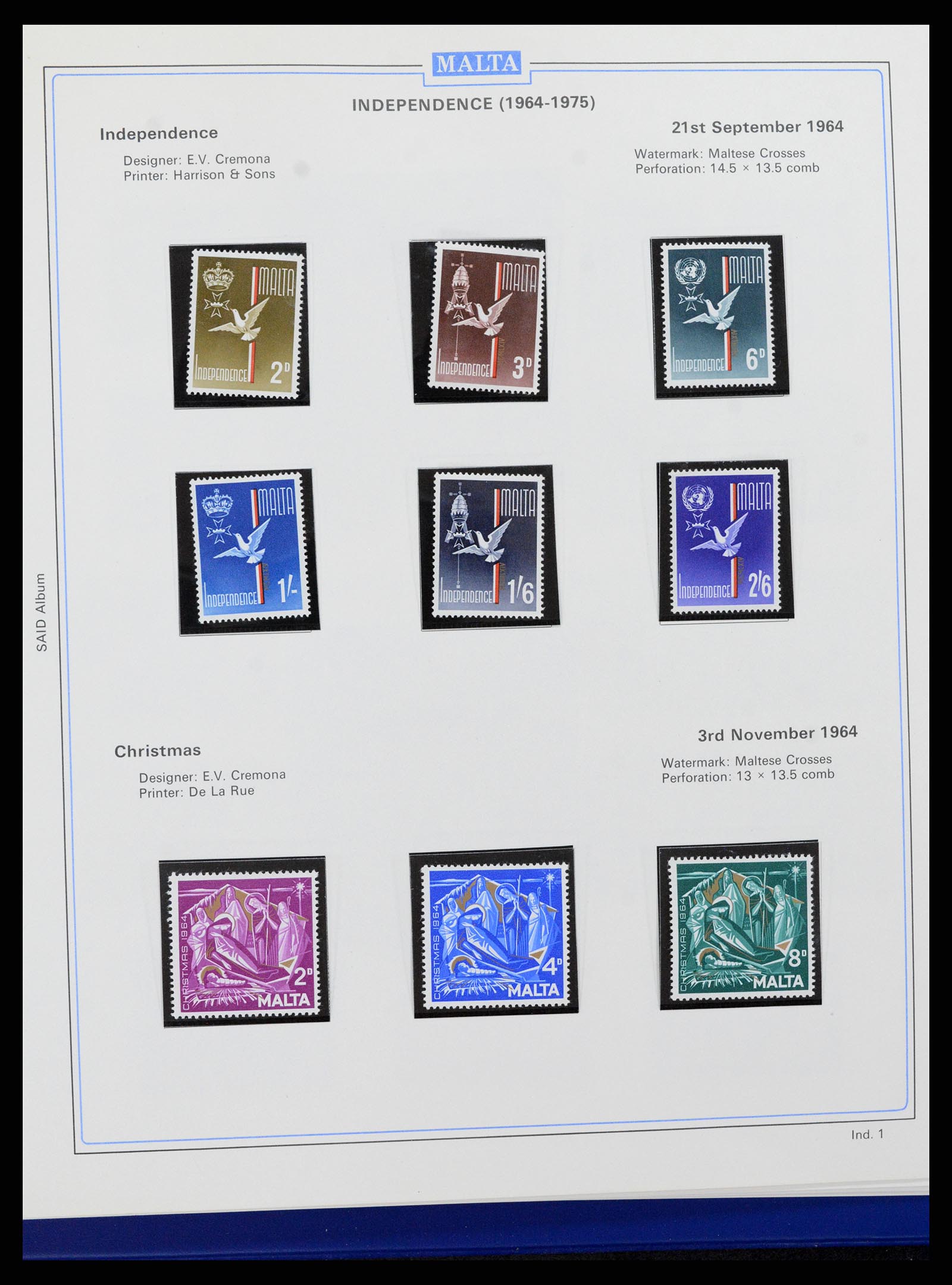 37374 028 - Postzegelverzameling 37374 Malta 1885-2012.