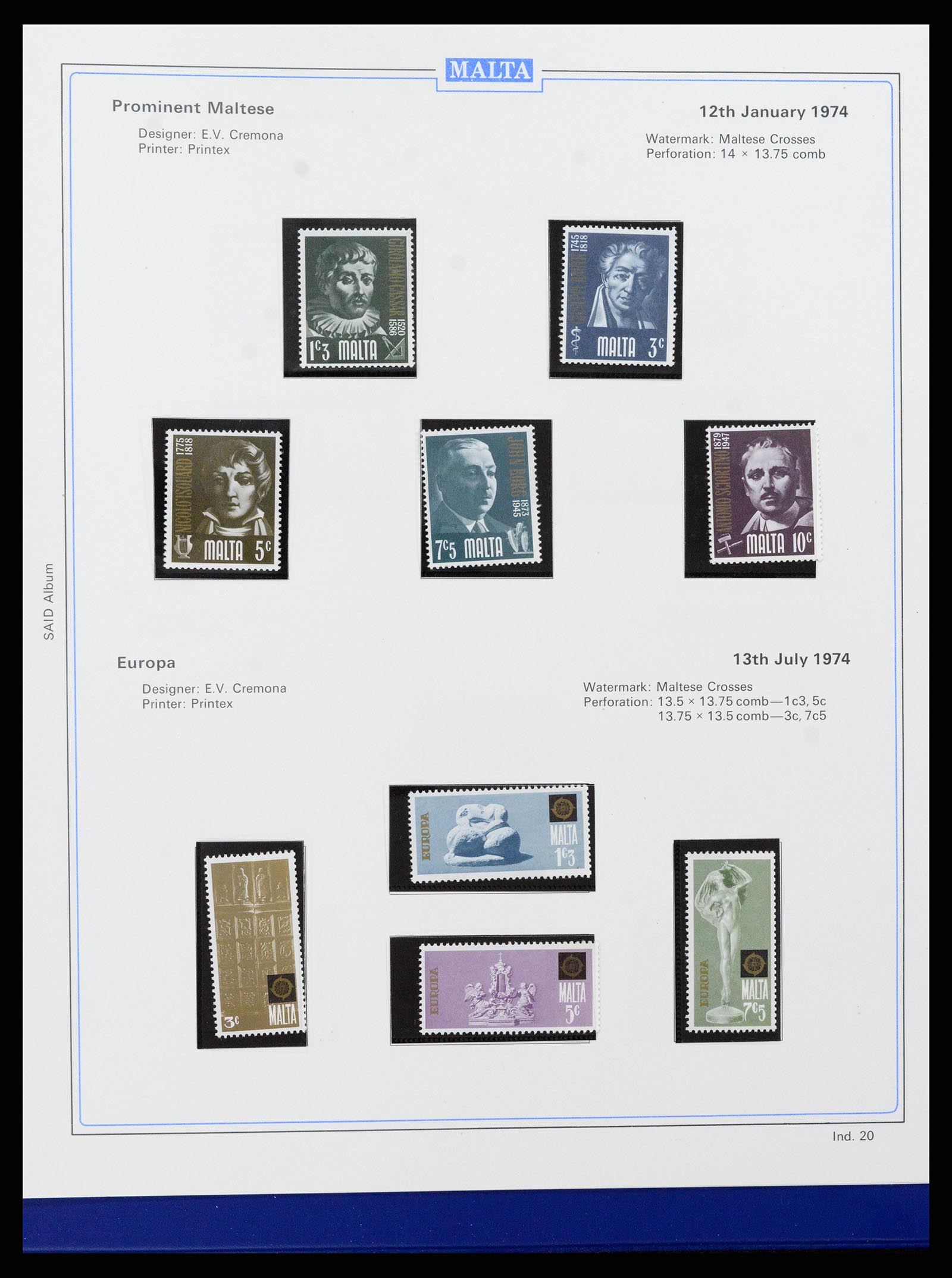 37374 048 - Stamp collection 37374 Malta 1885-2012.