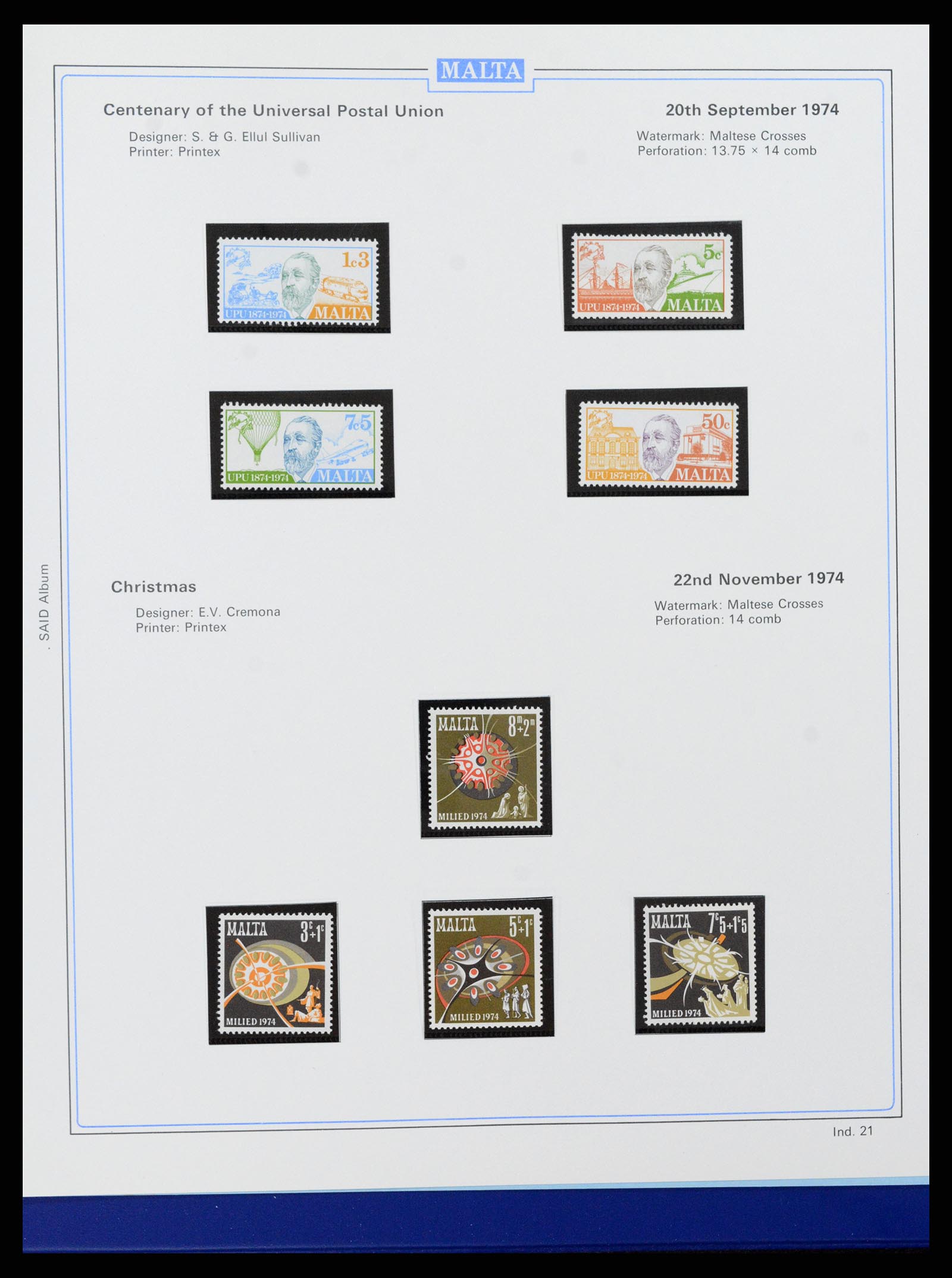 37374 049 - Stamp collection 37374 Malta 1885-2012.