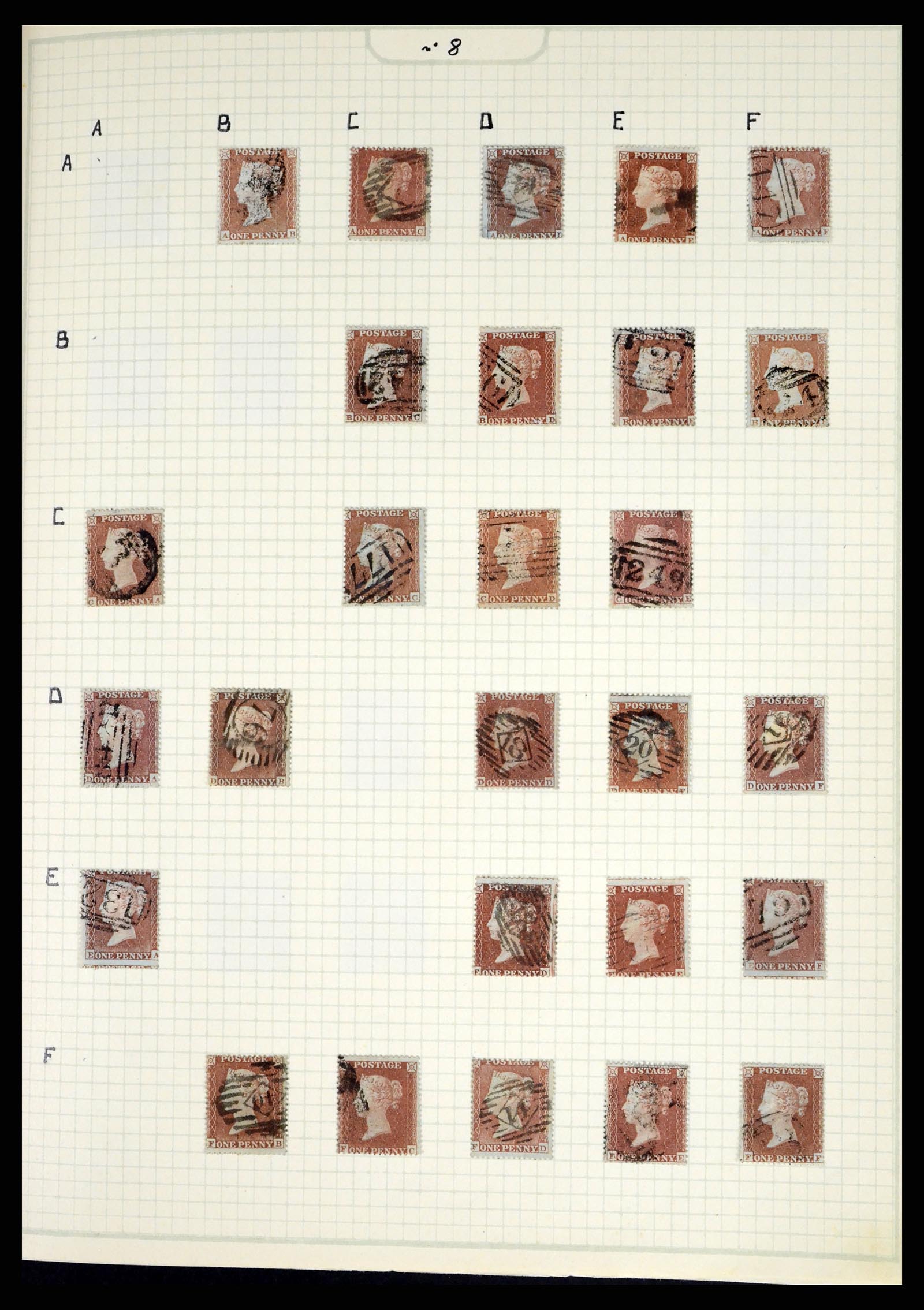 37375 002 - Postzegelverzameling 37375 Engeland 1840-1982.