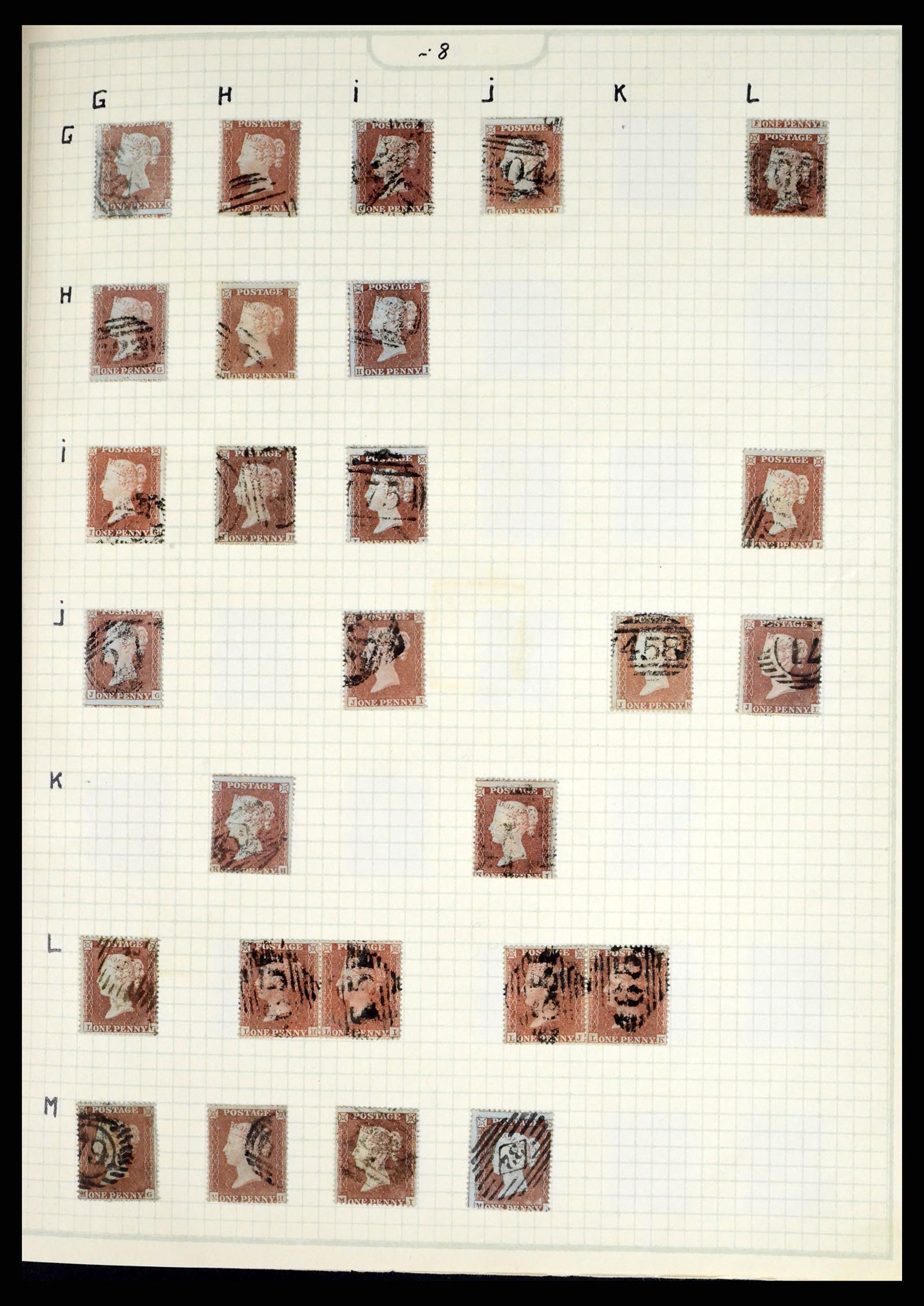 37375 005 - Postzegelverzameling 37375 Engeland 1840-1982.