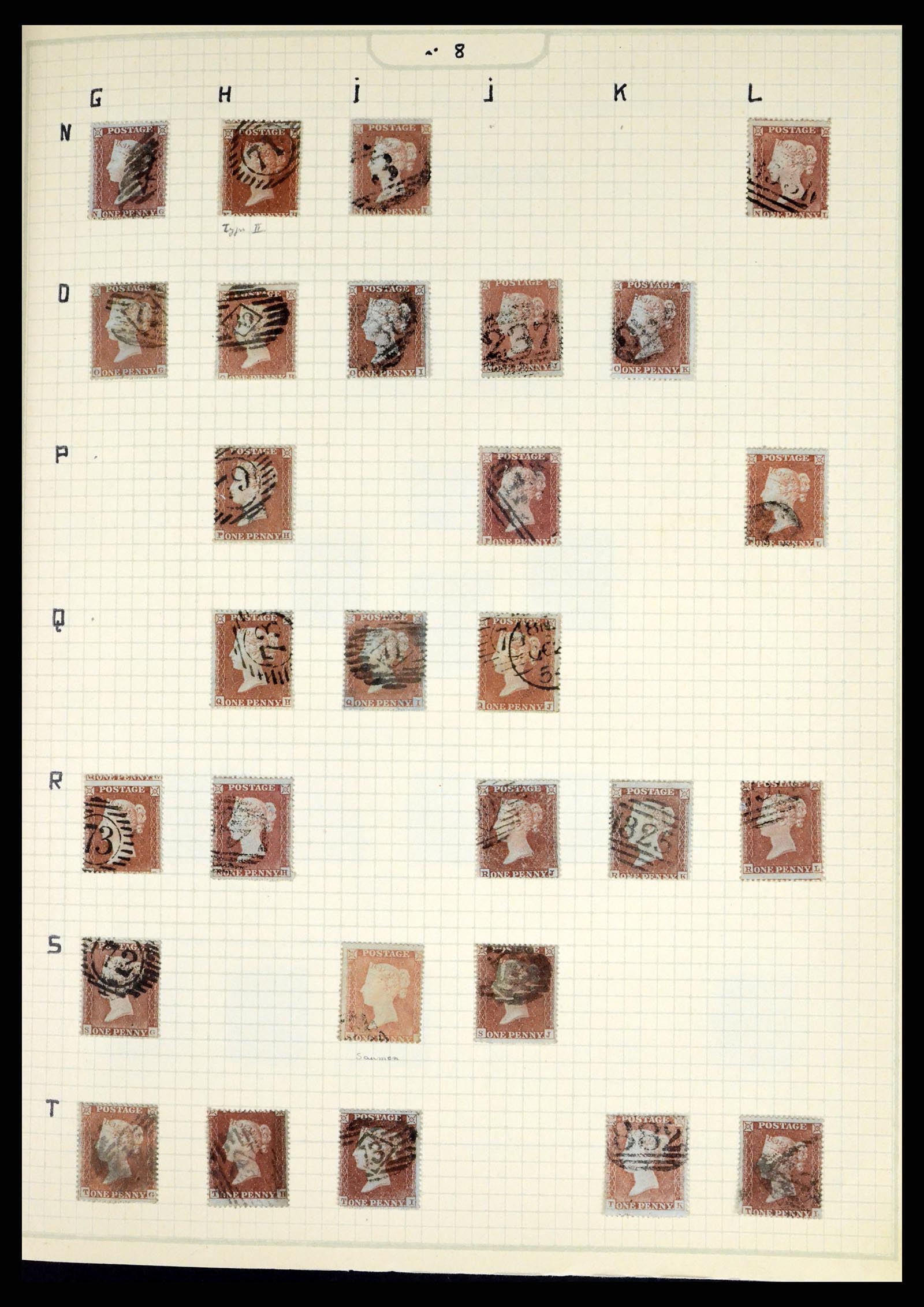 37375 007 - Postzegelverzameling 37375 Engeland 1840-1982.