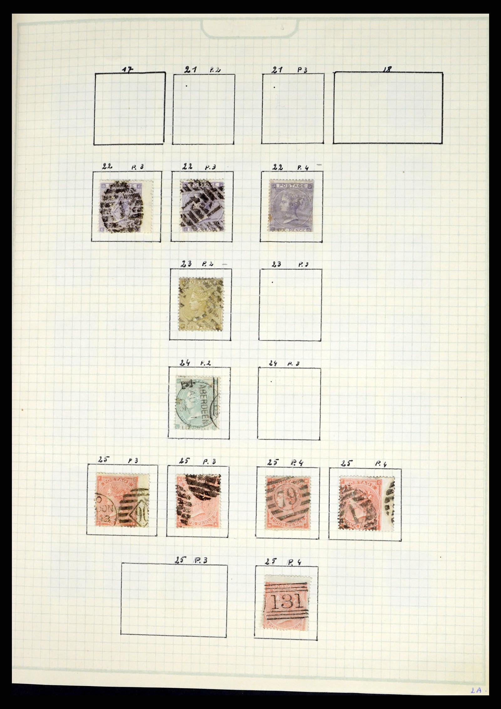 37375 009 - Postzegelverzameling 37375 Engeland 1840-1982.