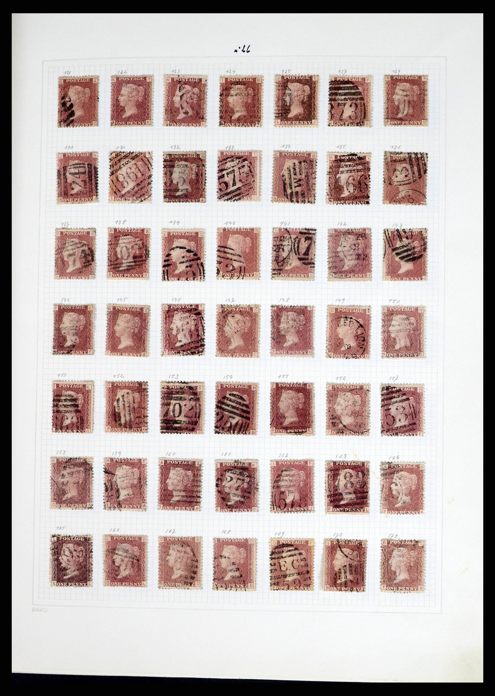 37375 011 - Postzegelverzameling 37375 Engeland 1840-1982.
