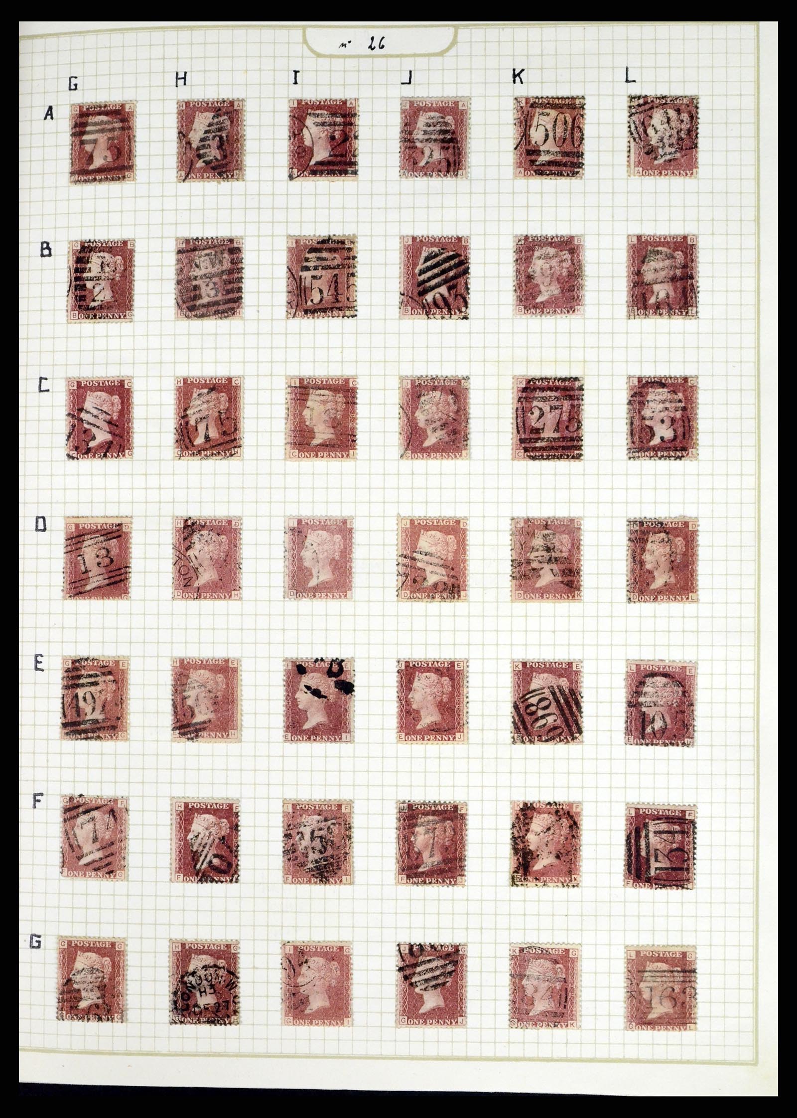 37375 015 - Postzegelverzameling 37375 Engeland 1840-1982.