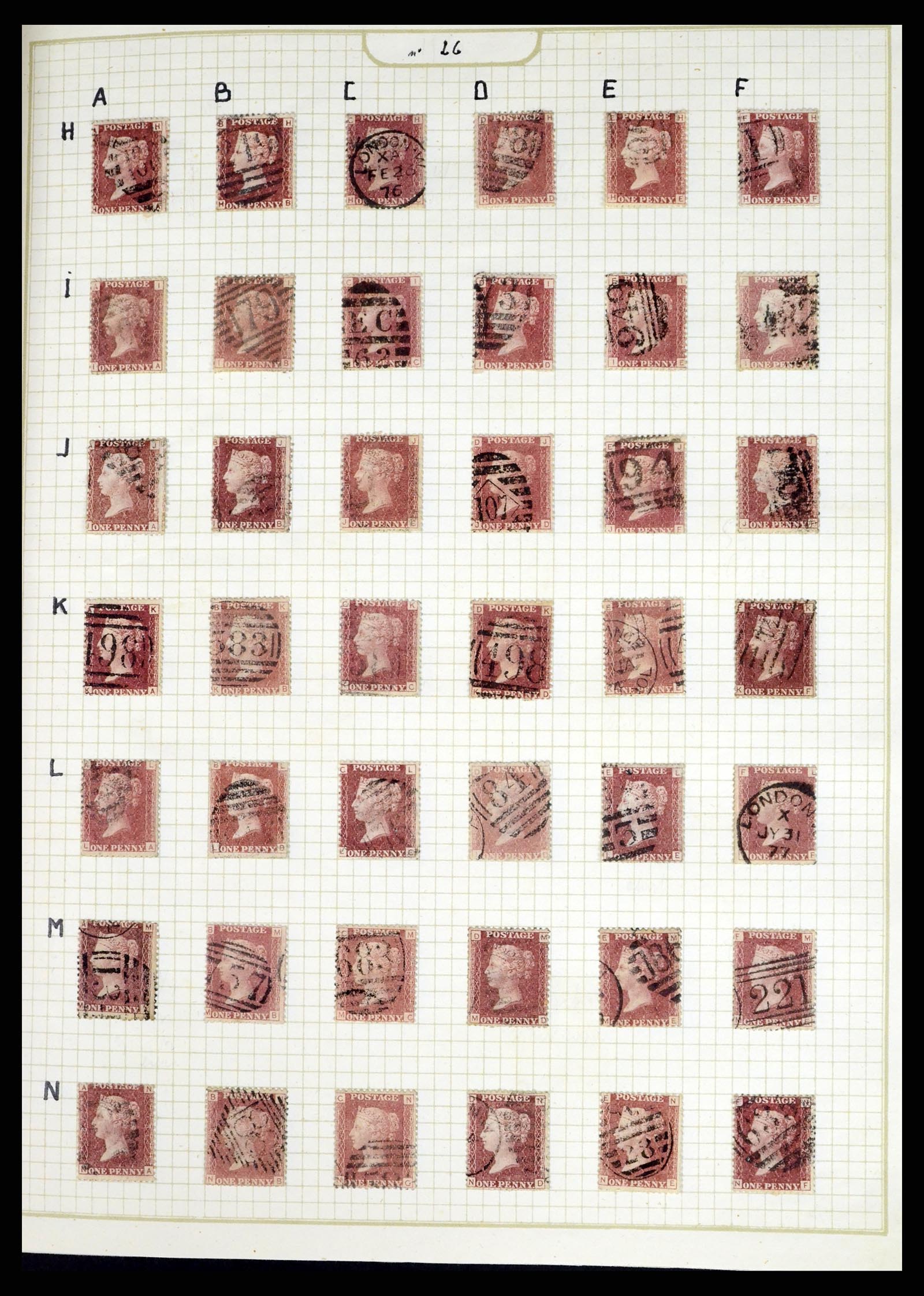 37375 016 - Postzegelverzameling 37375 Engeland 1840-1982.