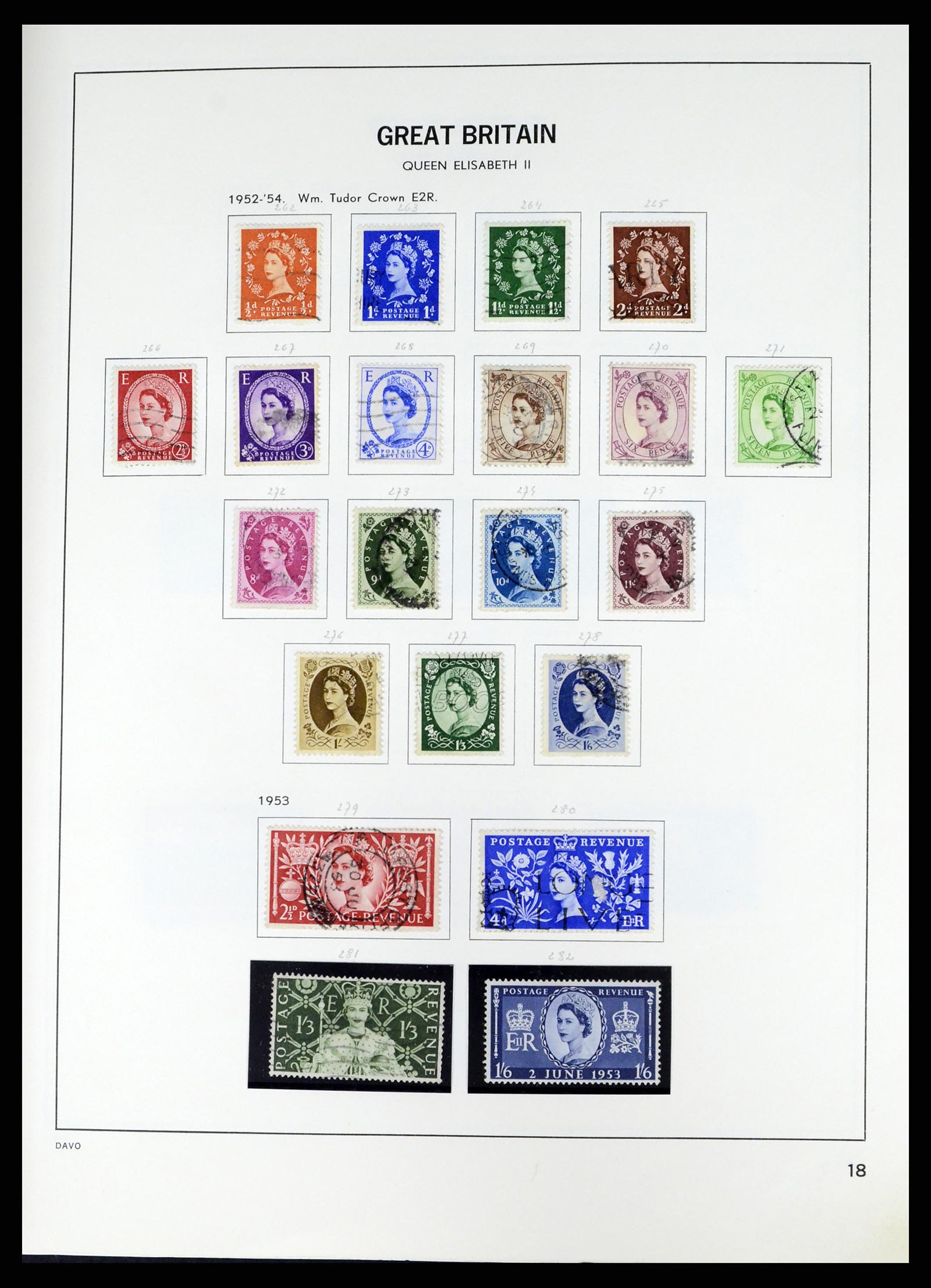 37375 042 - Stamp collection 37375 Great Britain 1840-1982.