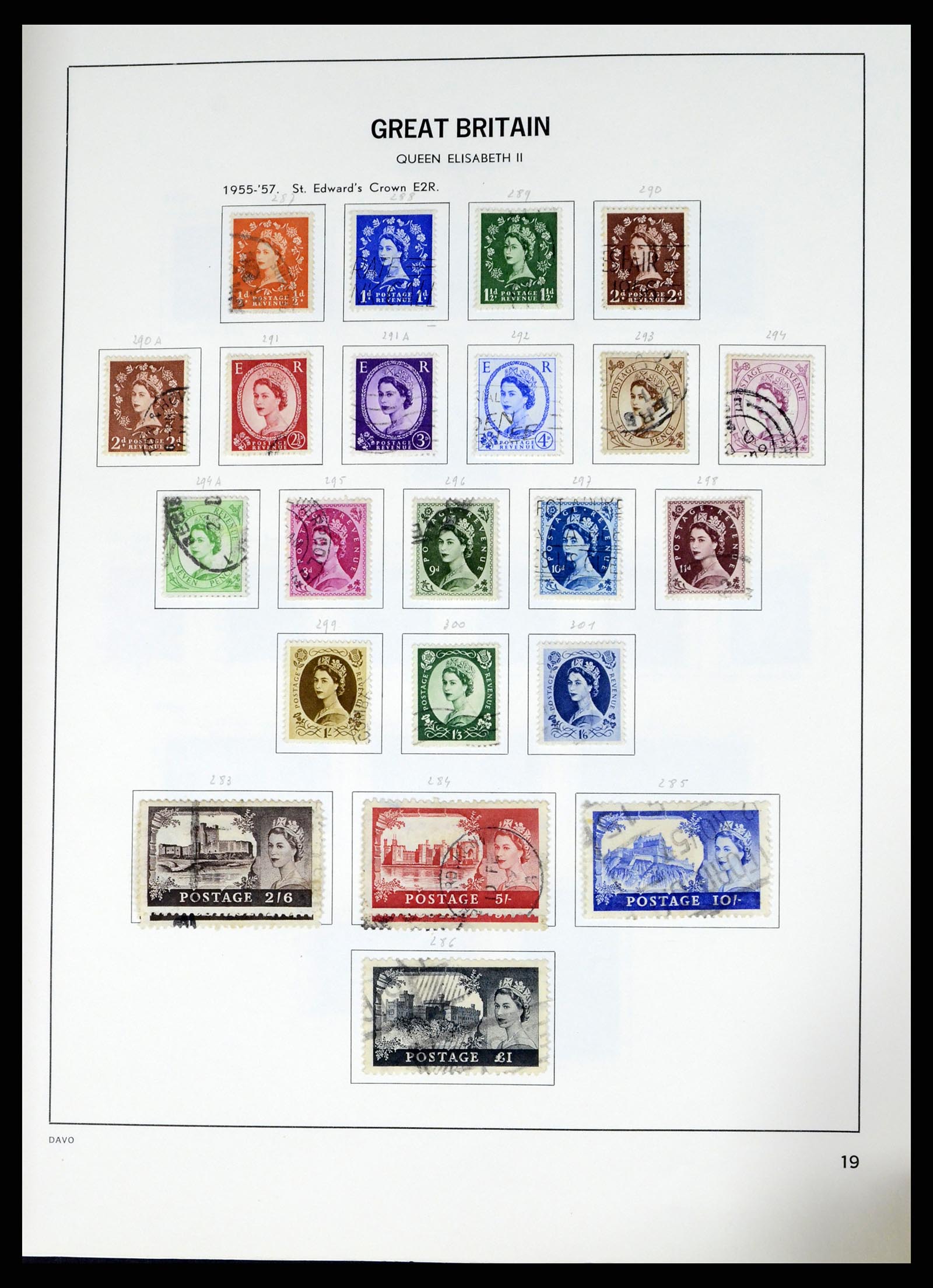37375 043 - Stamp collection 37375 Great Britain 1840-1982.