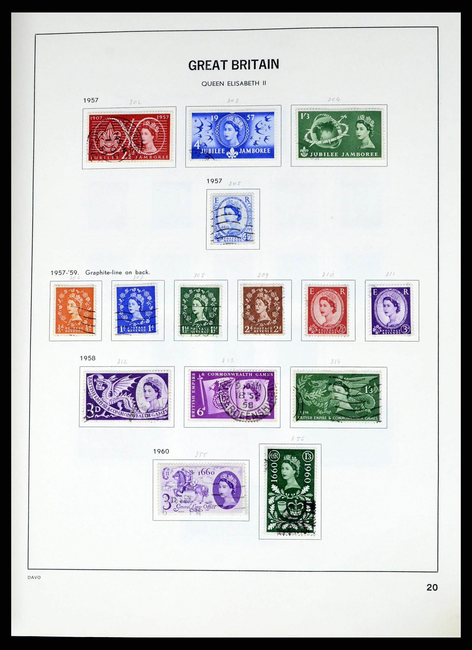37375 044 - Stamp collection 37375 Great Britain 1840-1982.