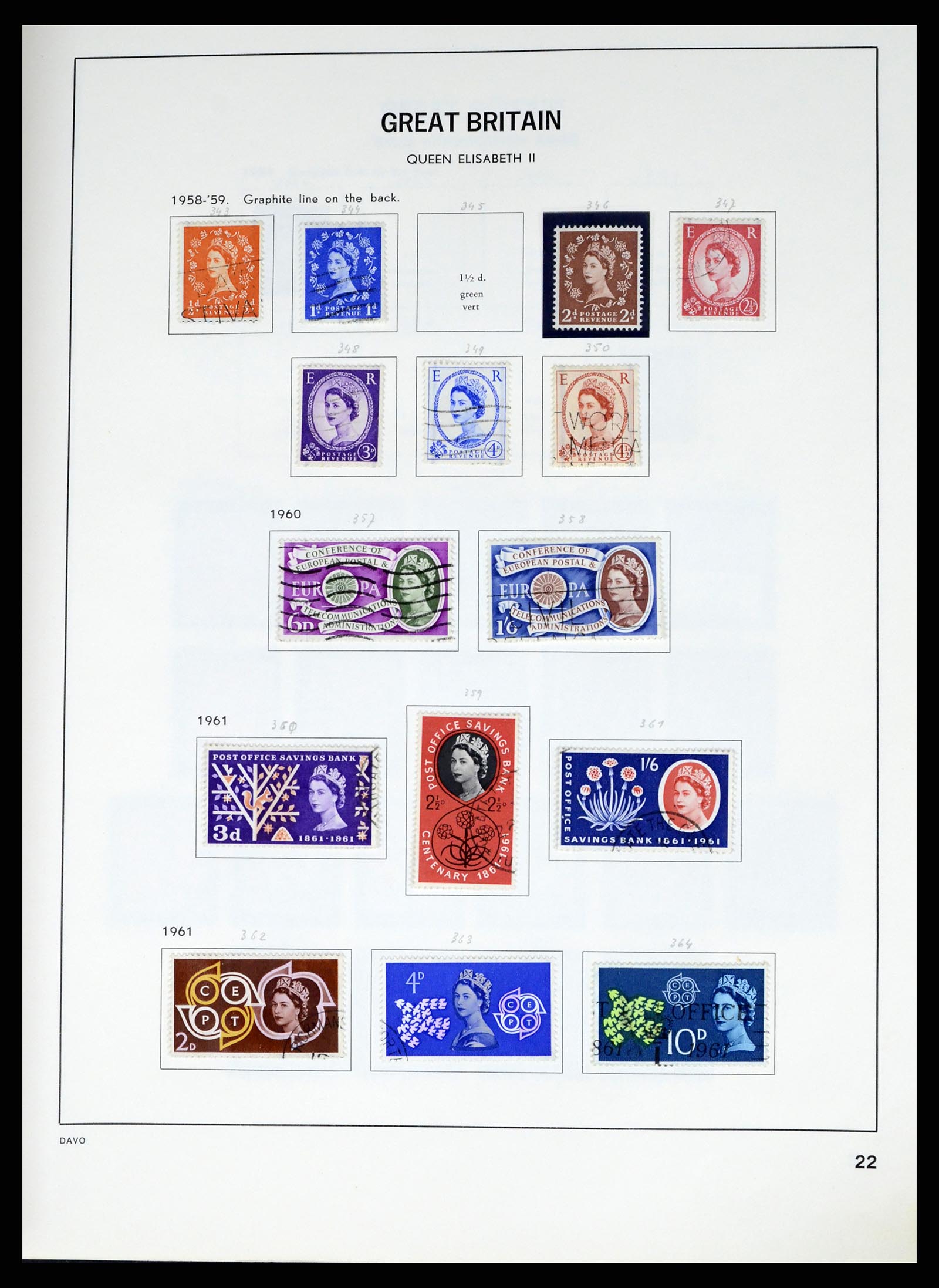 37375 047 - Stamp collection 37375 Great Britain 1840-1982.