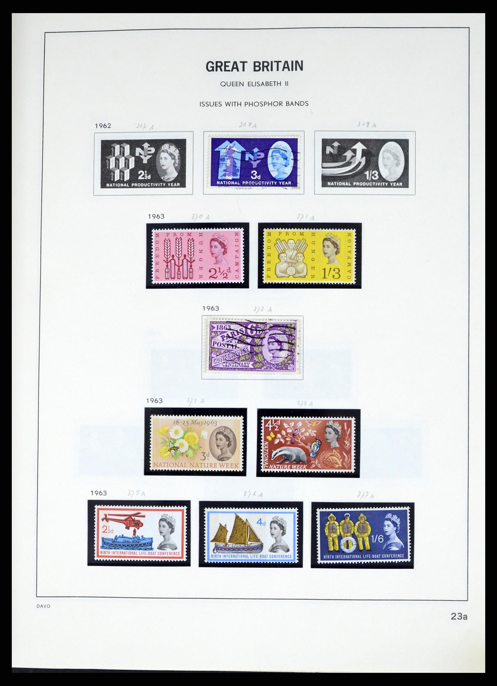 37375 050 - Stamp collection 37375 Great Britain 1840-1982.