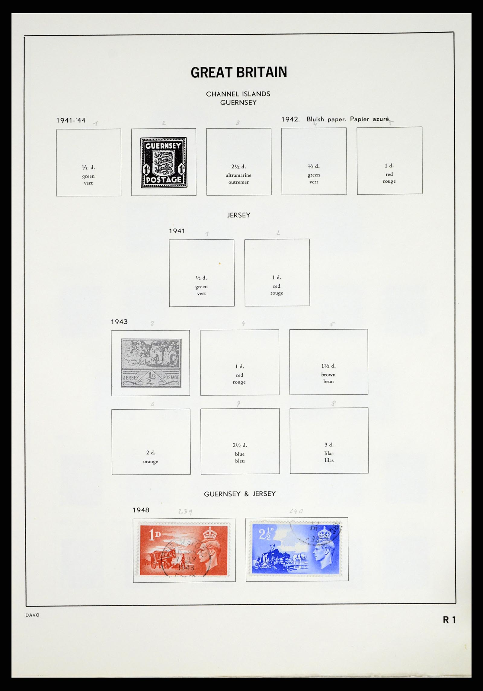 37375 121 - Stamp collection 37375 Great Britain 1840-1982.