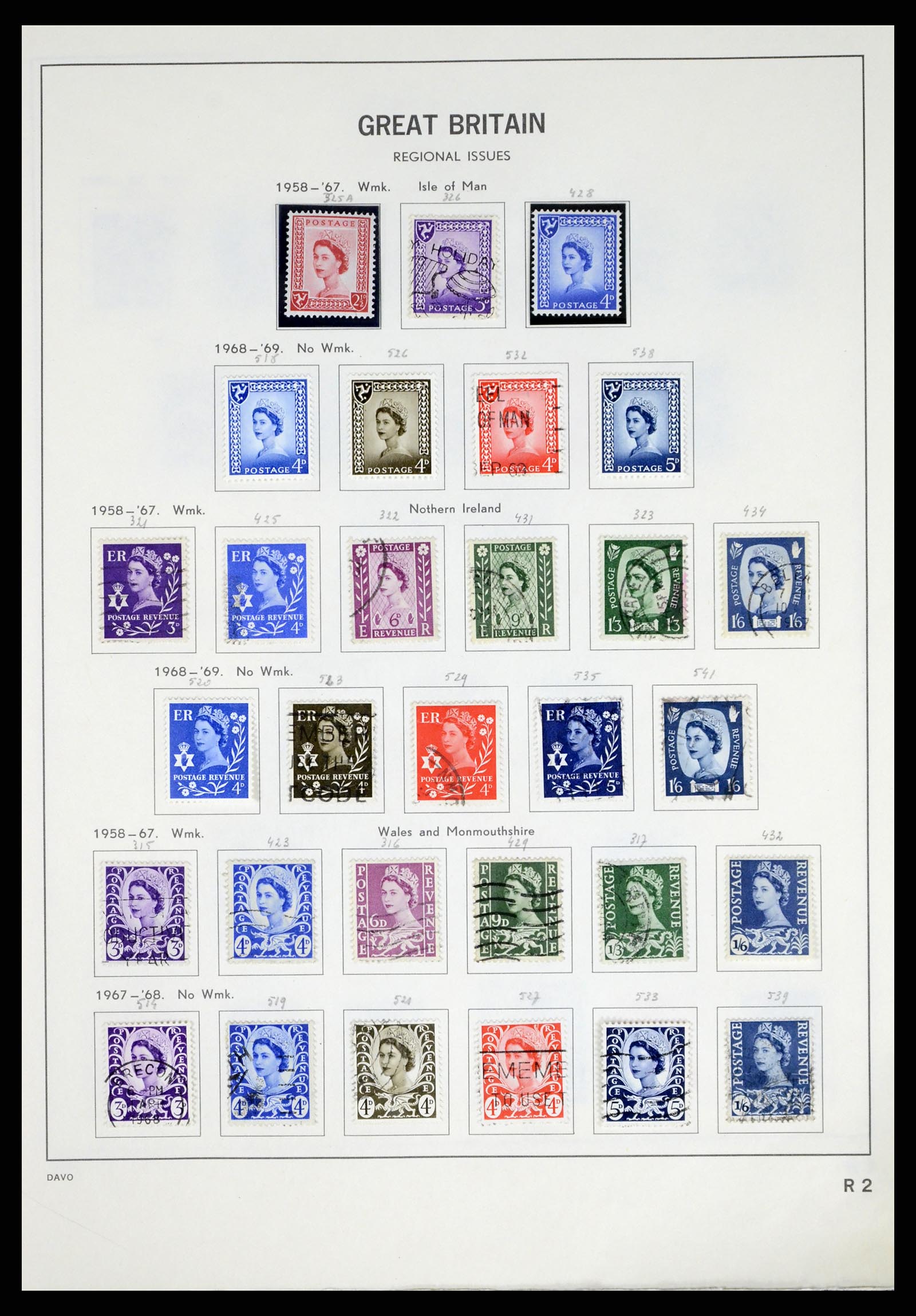37375 122 - Stamp collection 37375 Great Britain 1840-1982.