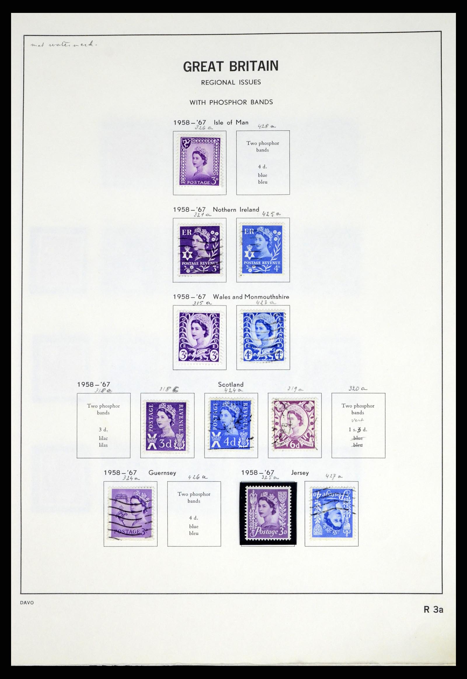 37375 124 - Stamp collection 37375 Great Britain 1840-1982.