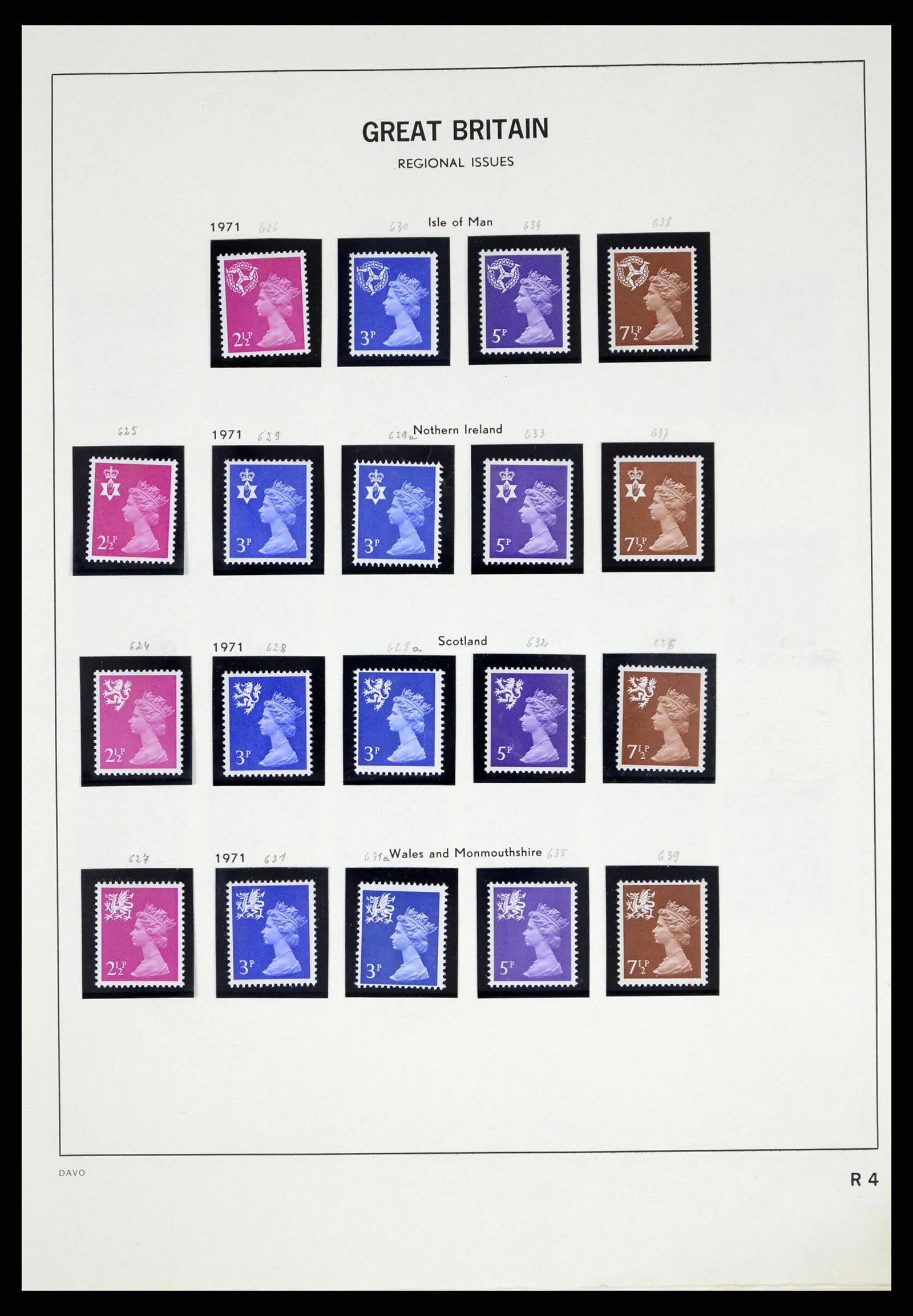 37375 125 - Stamp collection 37375 Great Britain 1840-1982.