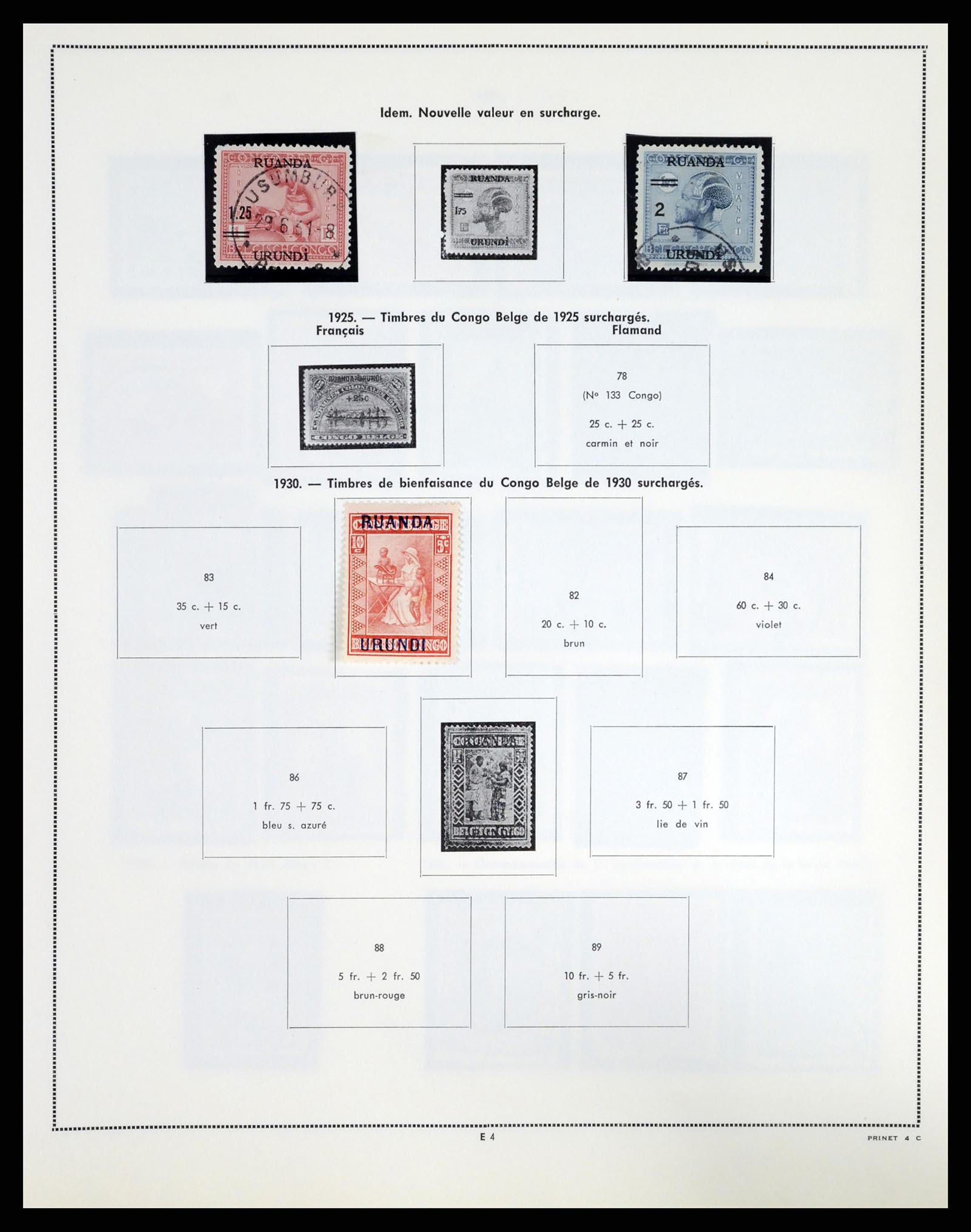 37377 060 - Postzegelverzameling 37377 Belgisch Congo 1894-1969.