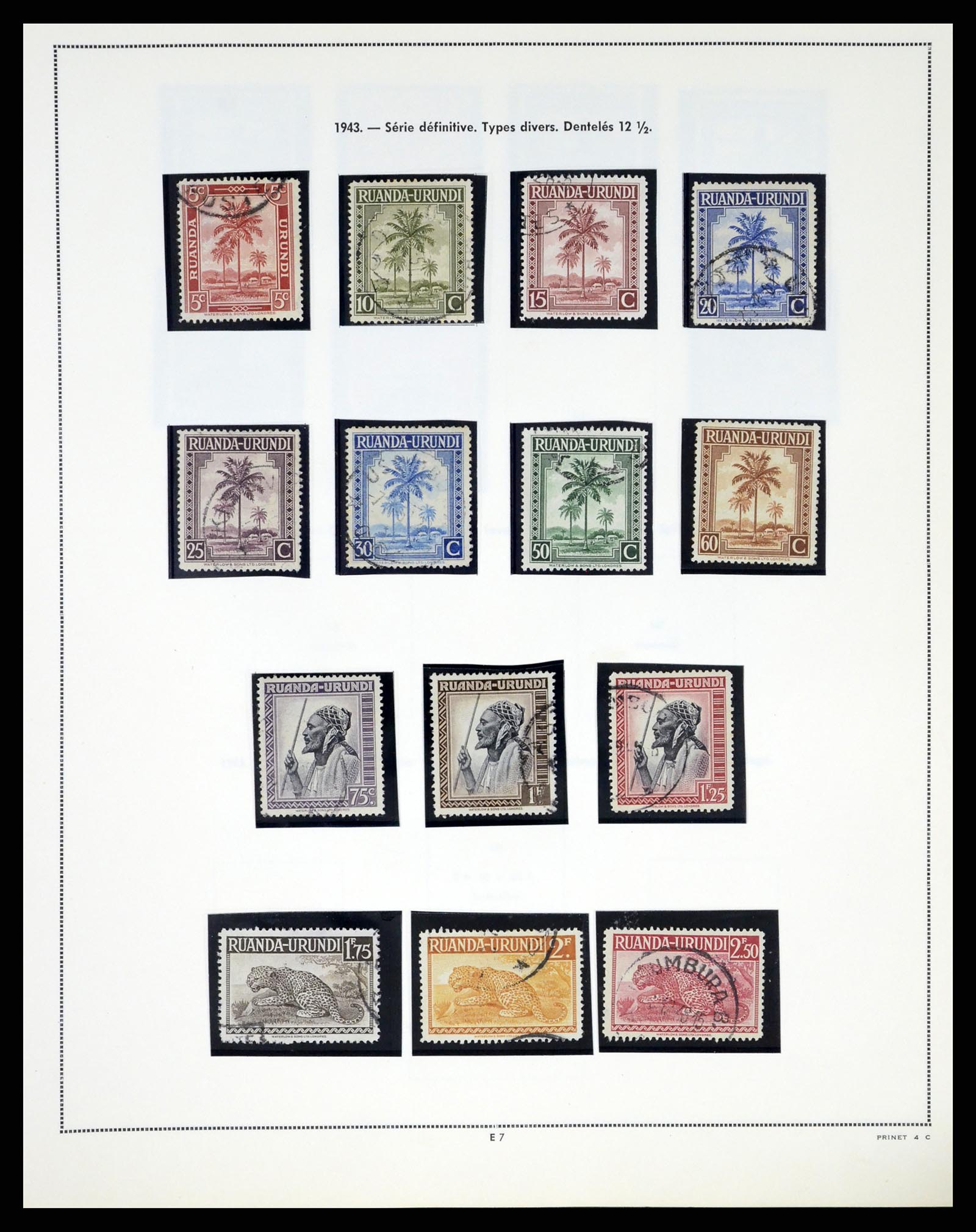 37377 062 - Postzegelverzameling 37377 Belgisch Congo 1894-1969.