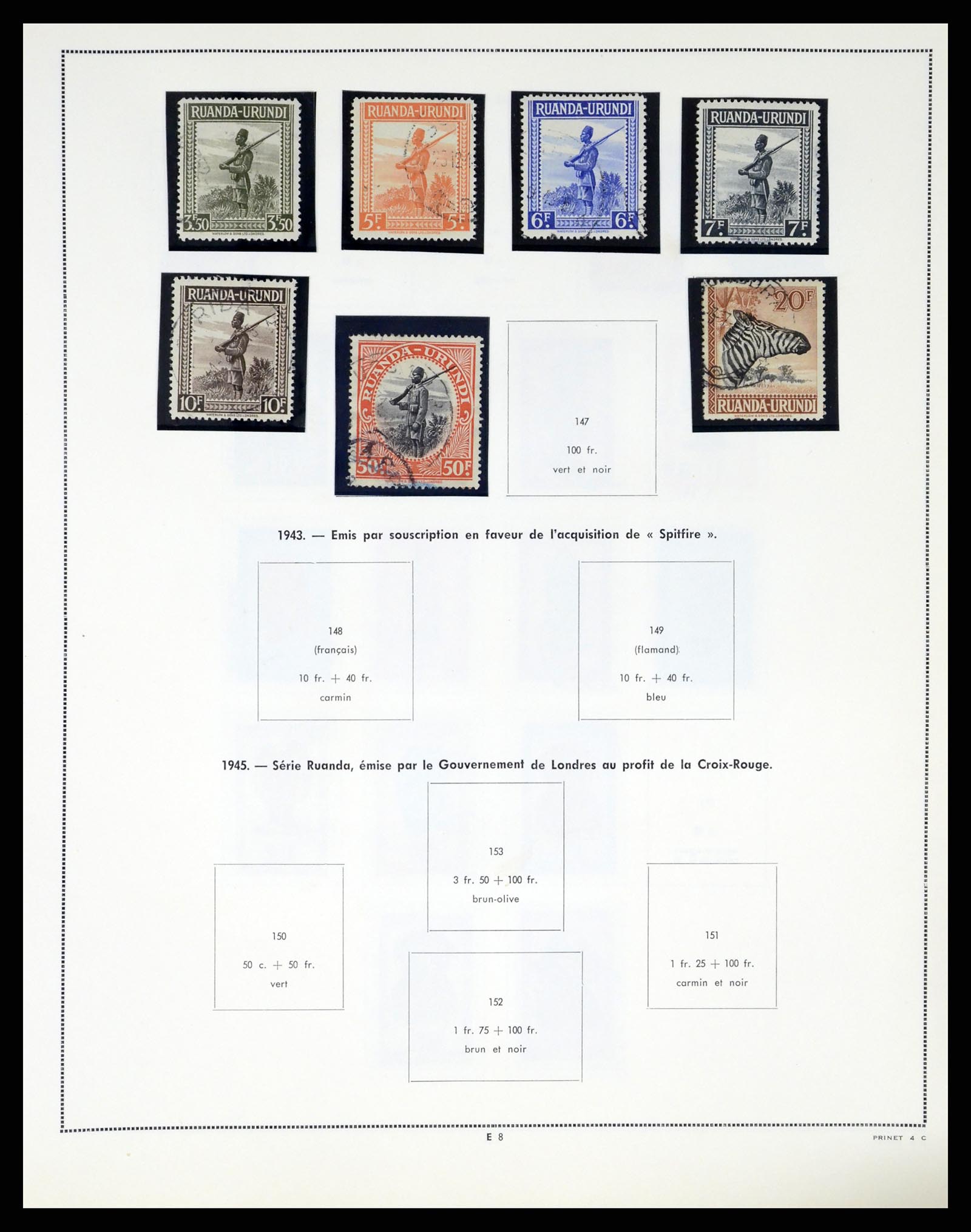 37377 063 - Postzegelverzameling 37377 Belgisch Congo 1894-1969.