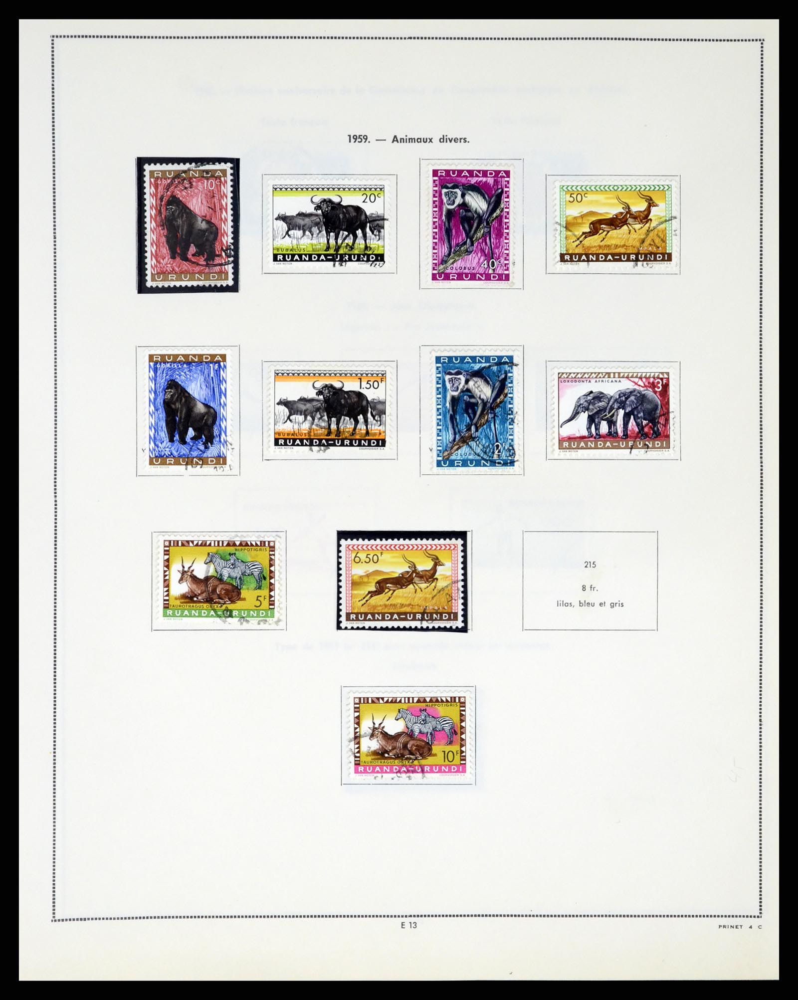 37377 068 - Postzegelverzameling 37377 Belgisch Congo 1894-1969.