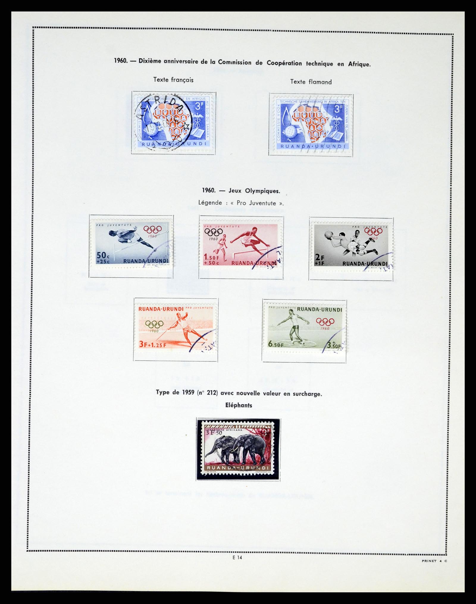 37377 069 - Postzegelverzameling 37377 Belgisch Congo 1894-1969.