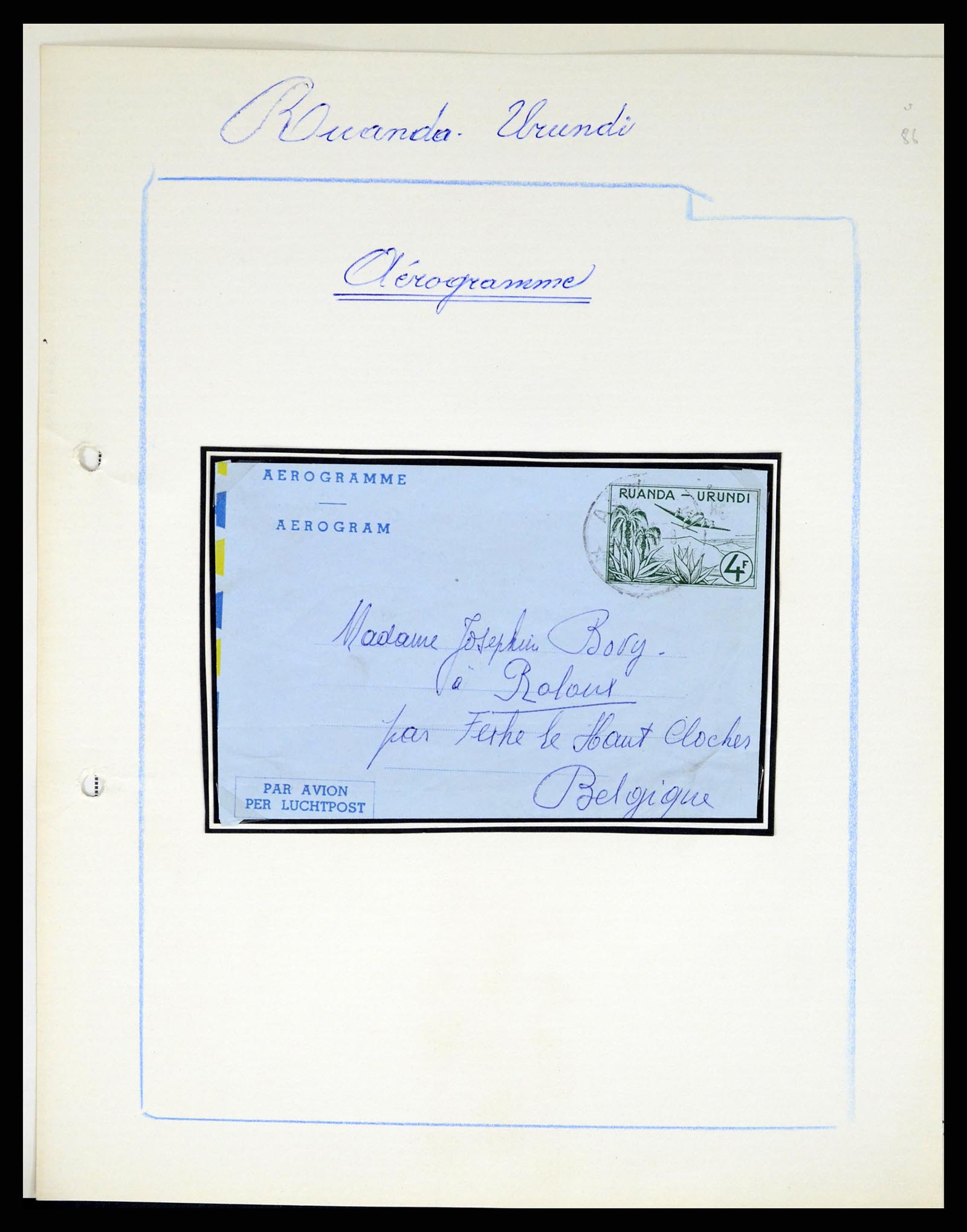 37377 072 - Postzegelverzameling 37377 Belgisch Congo 1894-1969.
