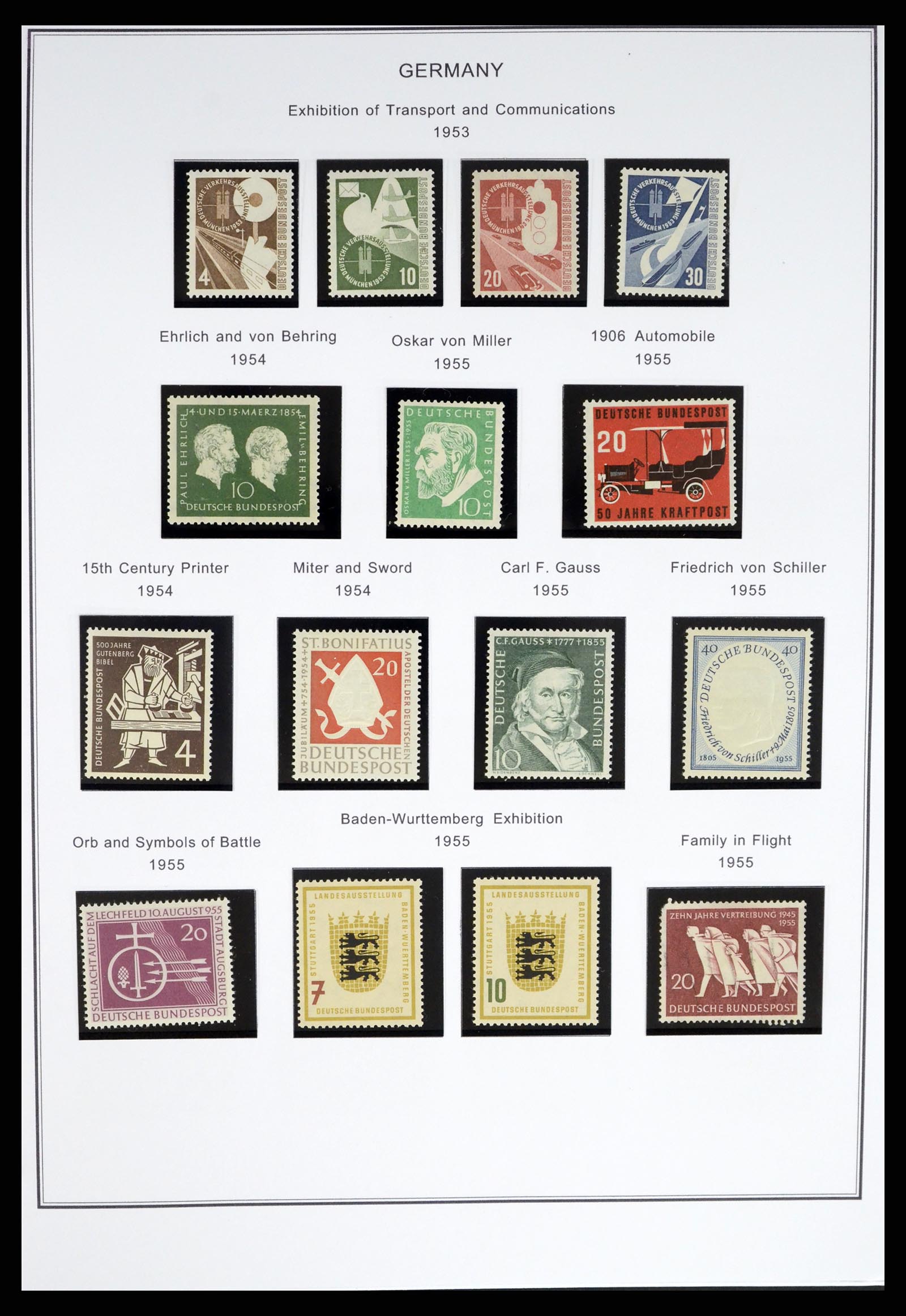 37378 004 - Postzegelverzameling 37378 Bundespost 1949-2000.