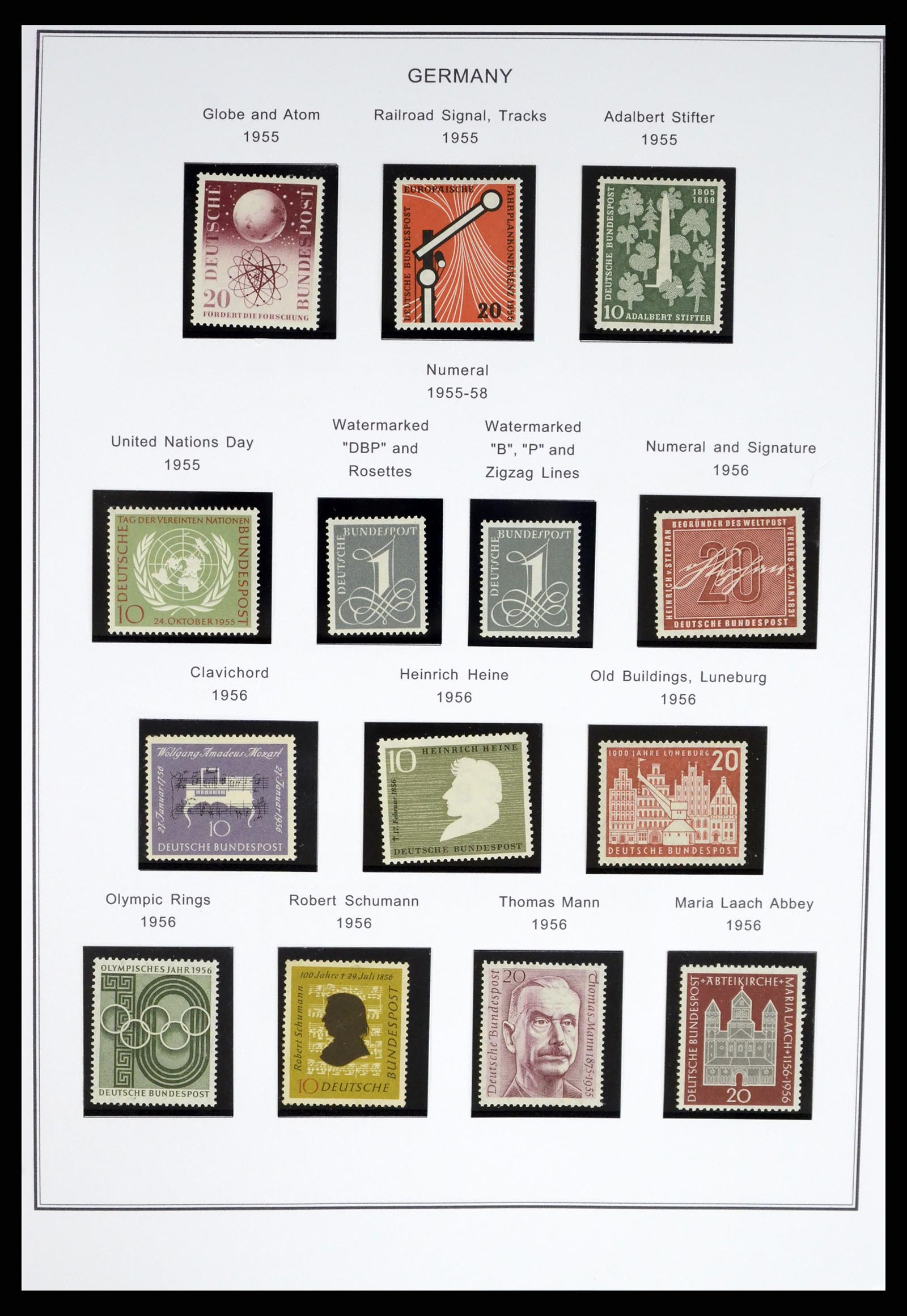 37378 005 - Postzegelverzameling 37378 Bundespost 1949-2000.