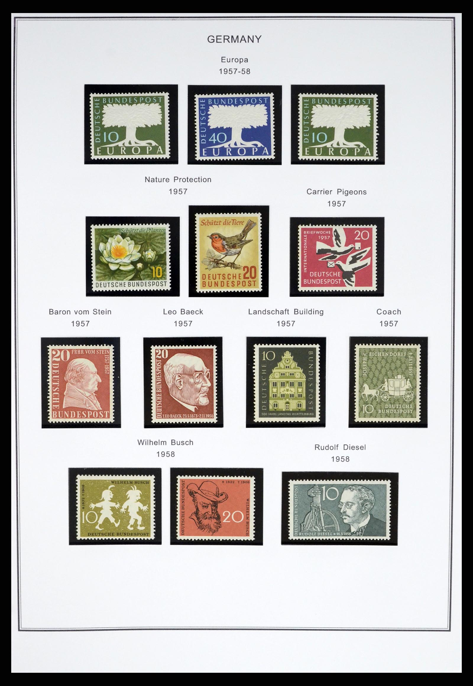 37378 008 - Stamp collection 37378 Bundespost 1949-2000.