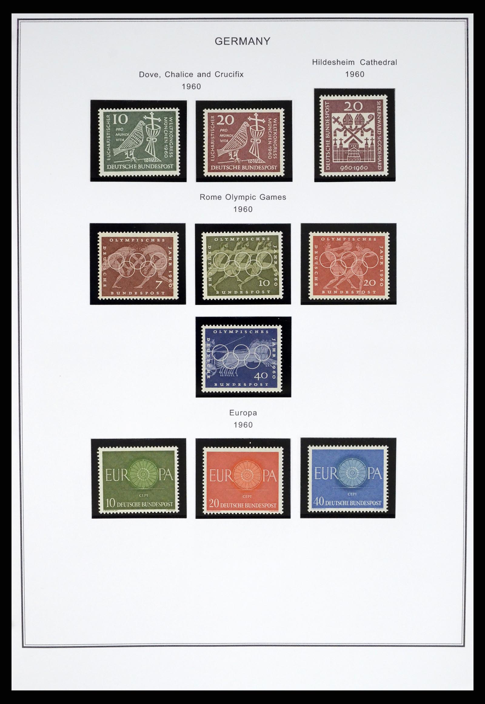 37378 012 - Postzegelverzameling 37378 Bundespost 1949-2000.