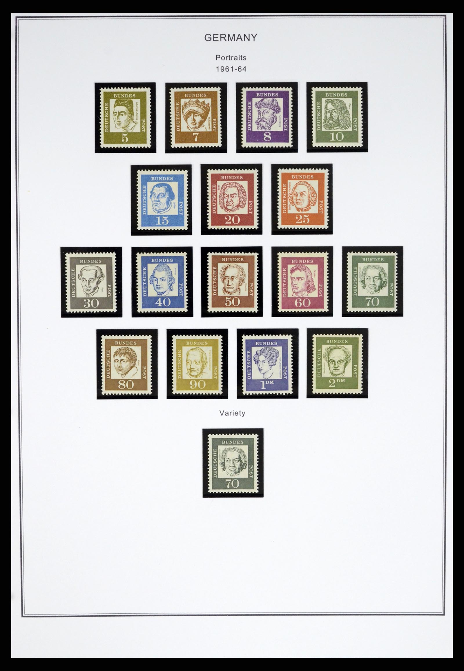 37378 014 - Postzegelverzameling 37378 Bundespost 1949-2000.
