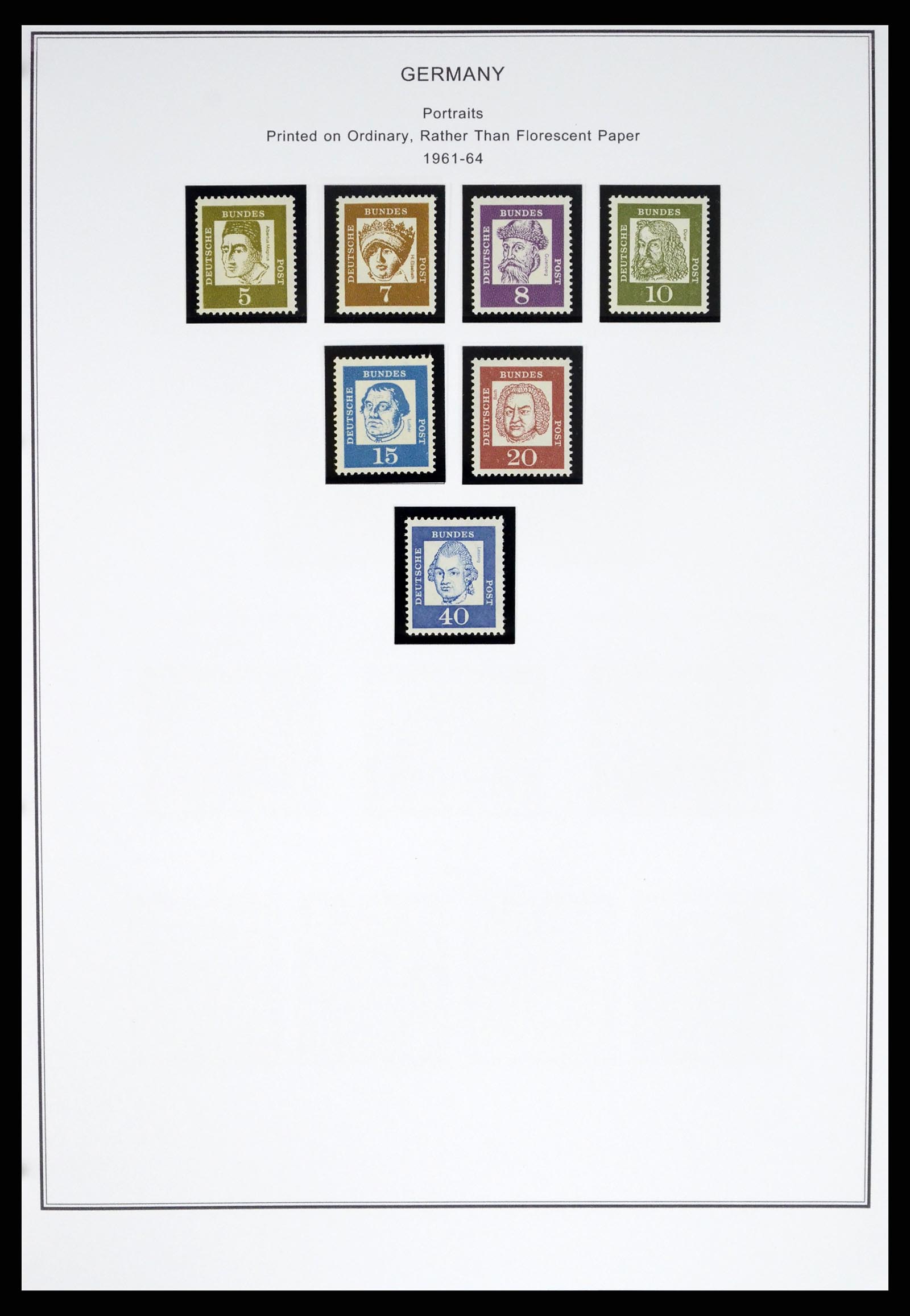 37378 015 - Stamp collection 37378 Bundespost 1949-2000.