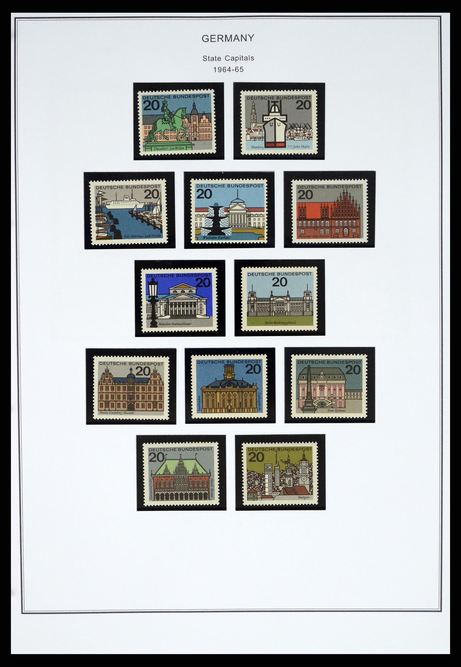 37378 018 - Postzegelverzameling 37378 Bundespost 1949-2000.