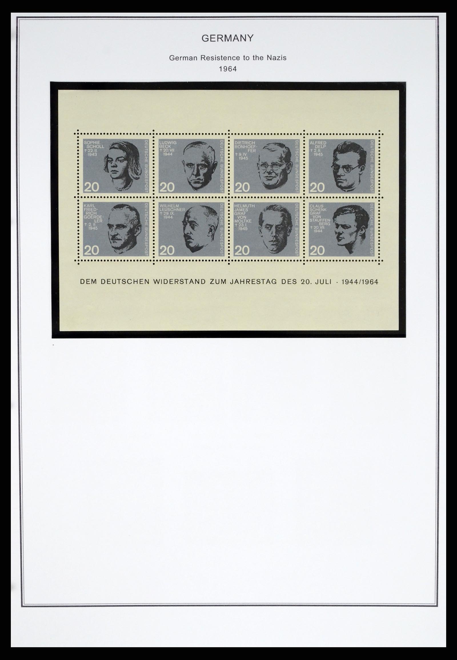 37378 019 - Postzegelverzameling 37378 Bundespost 1949-2000.